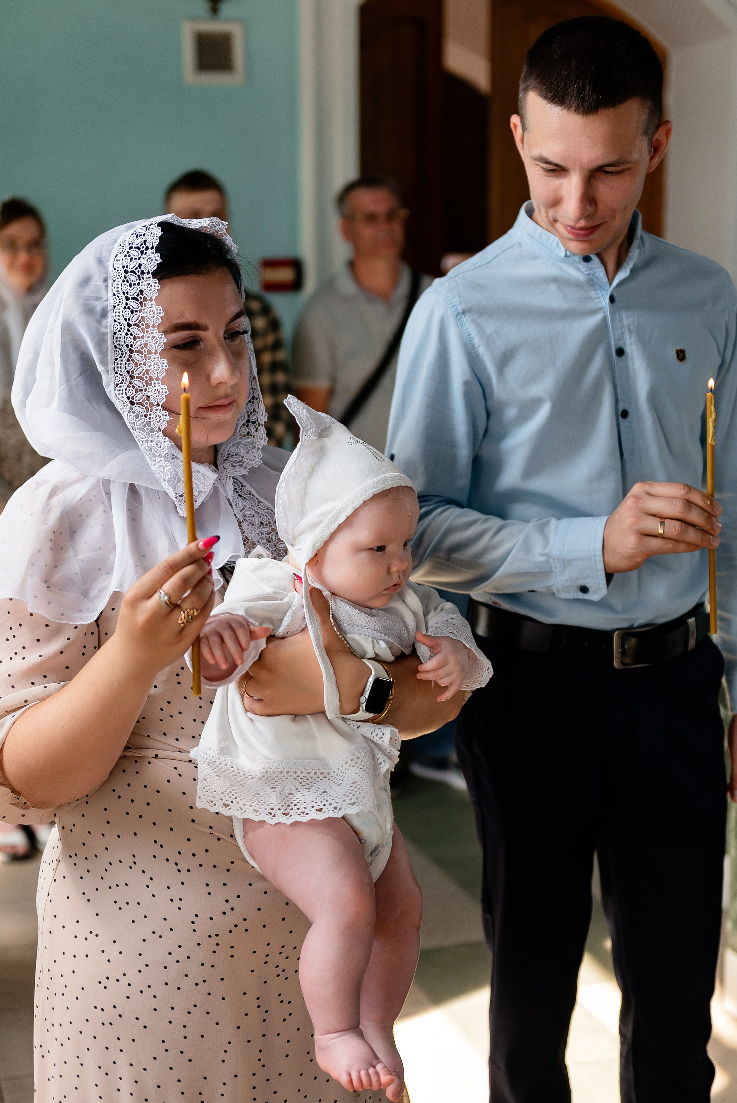 Крещение Ясеньки. Фотограф Татьяна Иванчикова