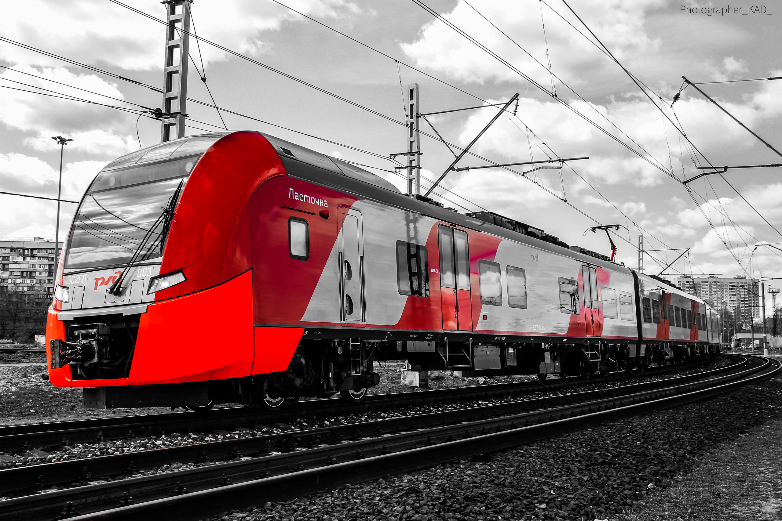 Железная дорога. Photographer K.A.D