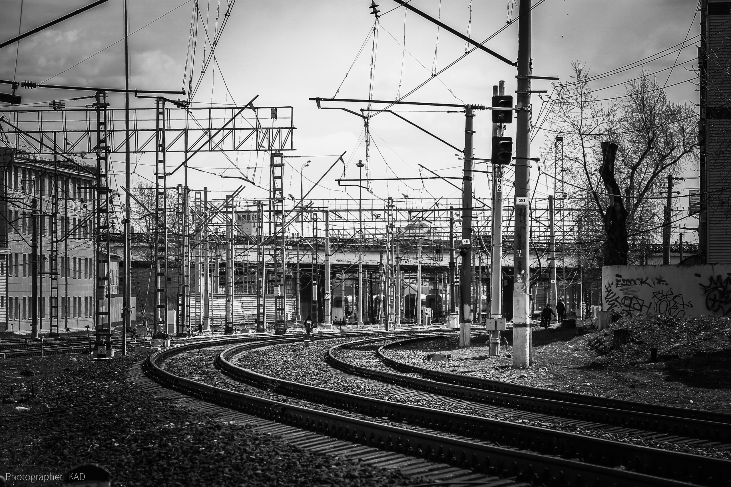 Железная дорога. Photographer K.A.D