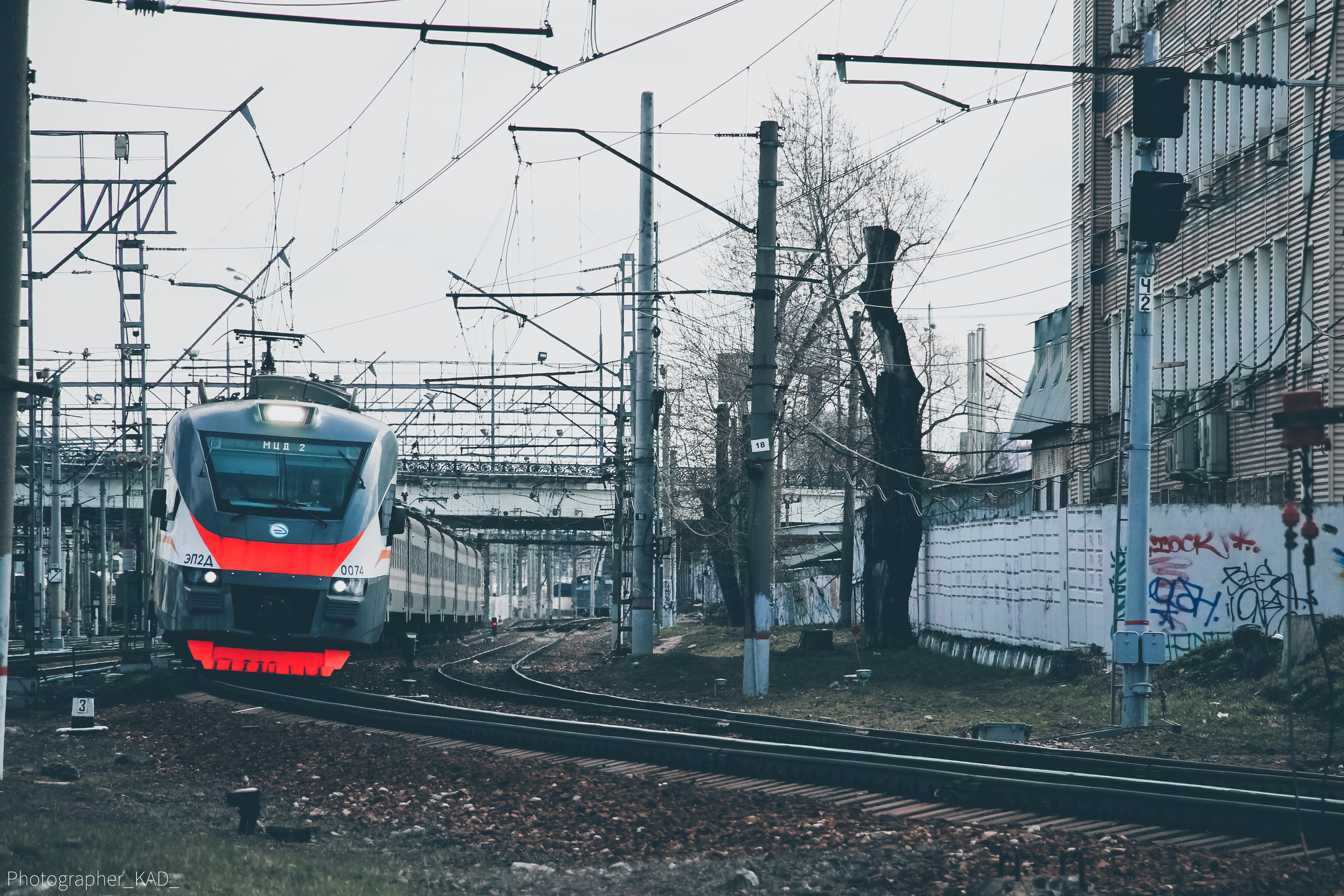 Железная дорога. Photographer K.A.D