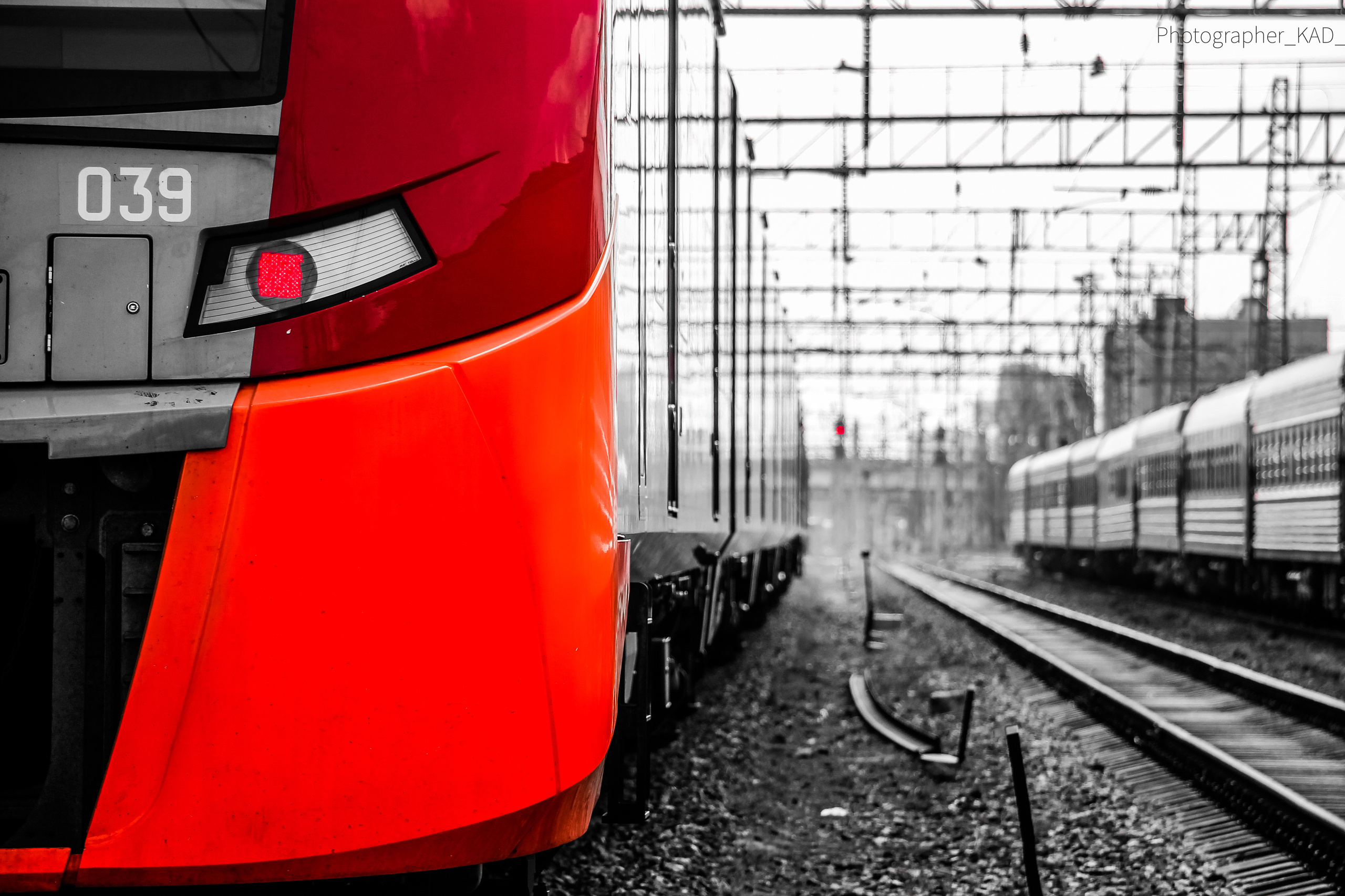 Железная дорога. Photographer K.A.D