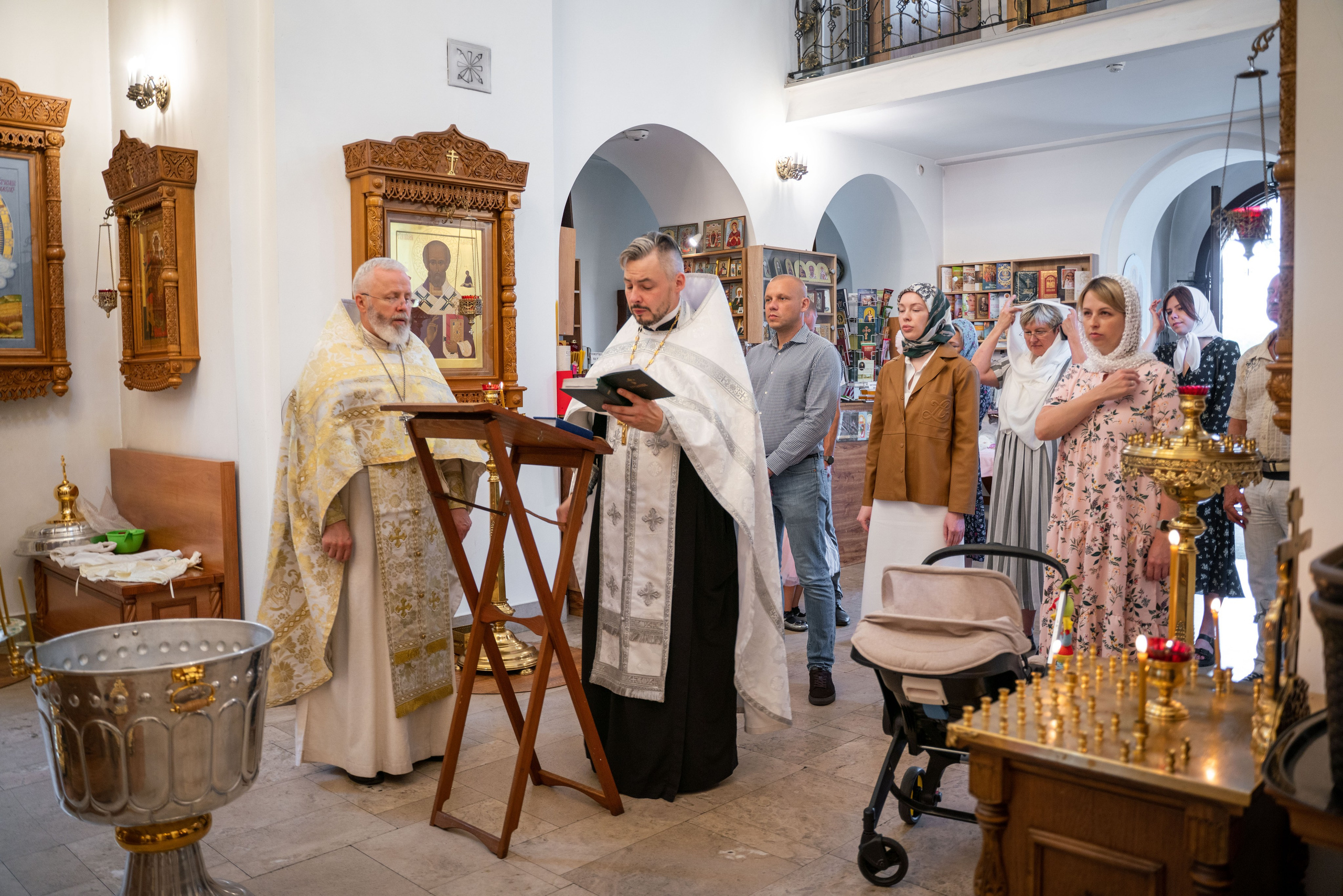 Крещение Александры. Фотограф Мария Орлова