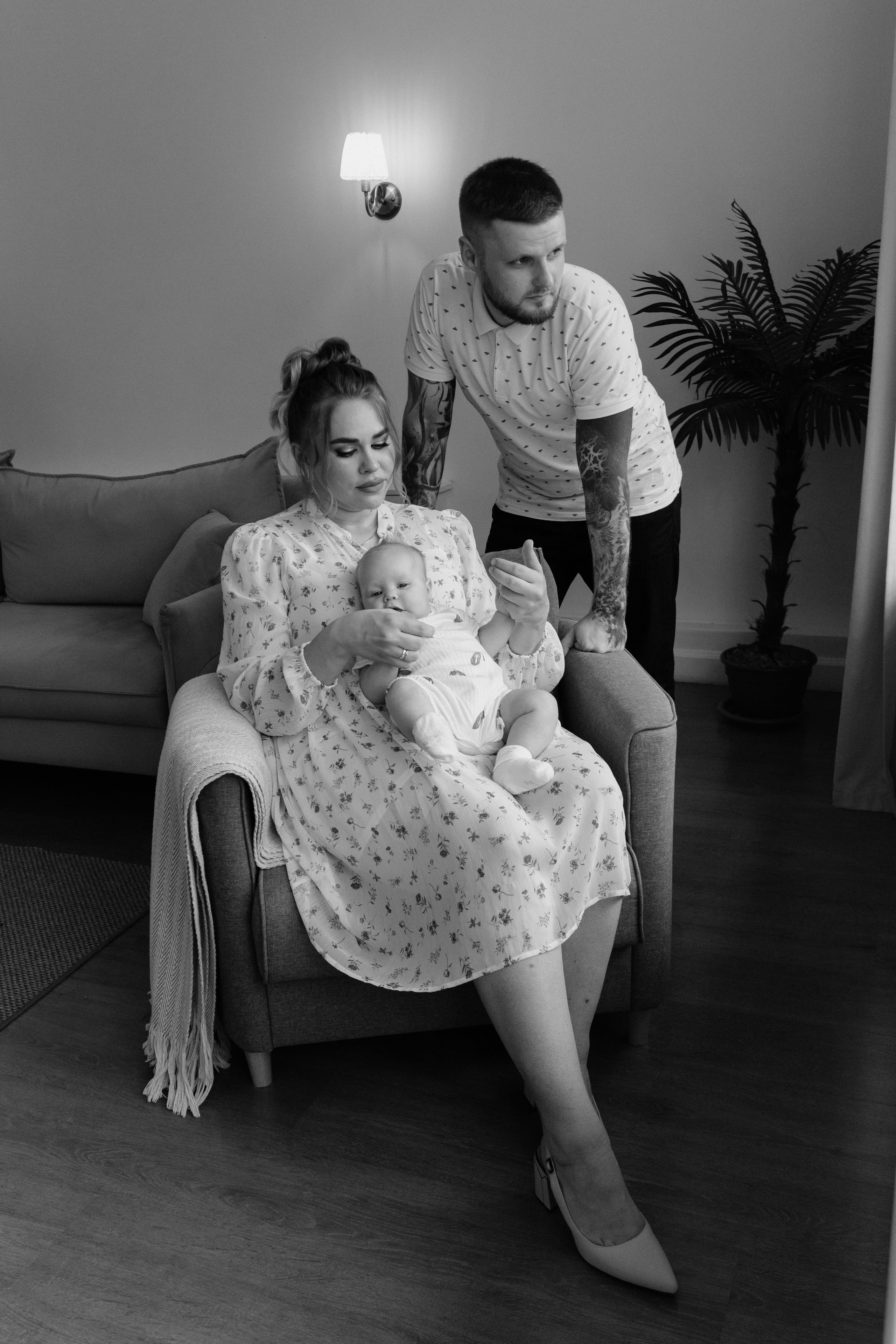 Наталия, Александр и Кира. Фотограф Елена Балакина (Челябинск)