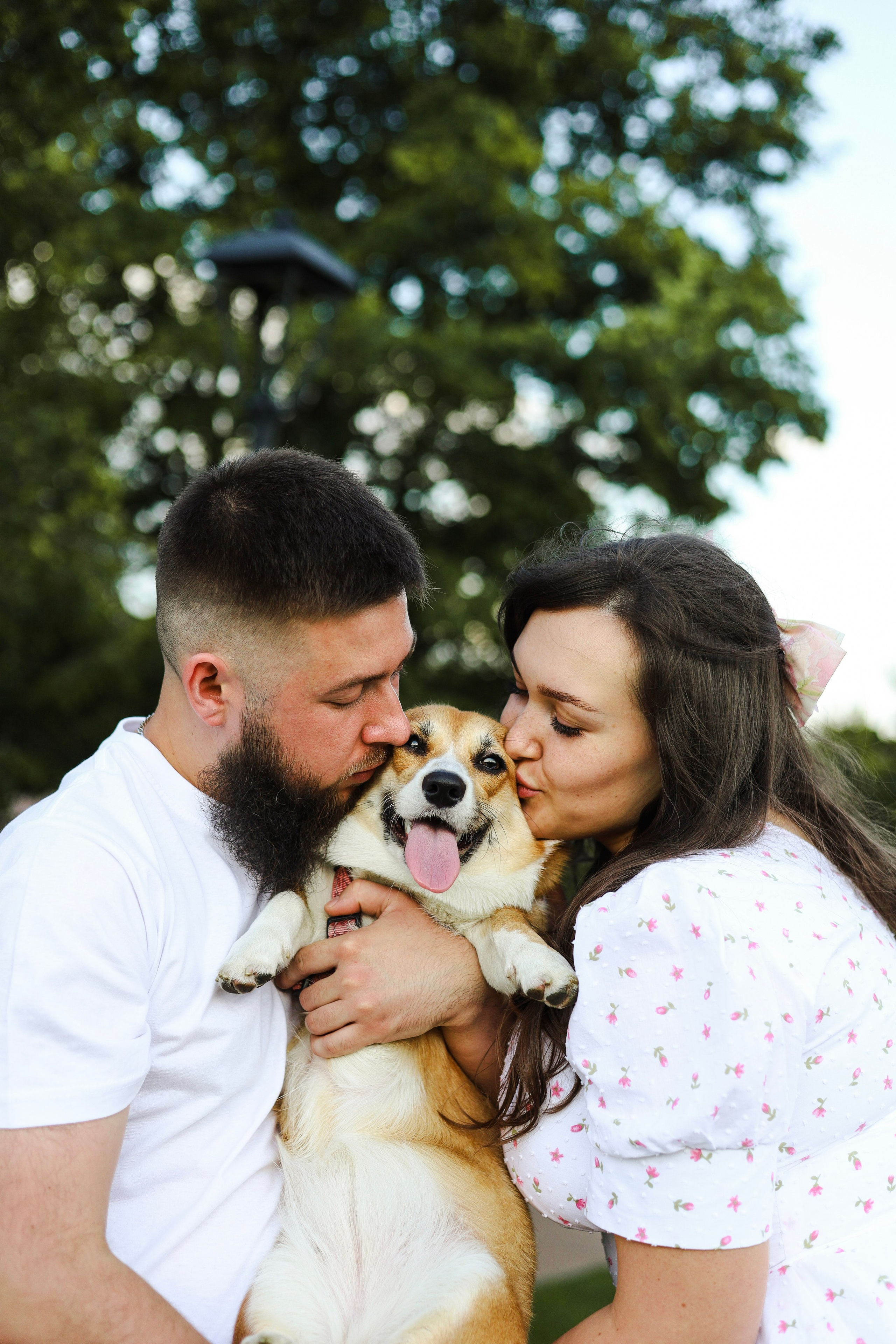 Эмили, Аня и Лёша. Фотограф-анималист Ксения Шевцова|Москва