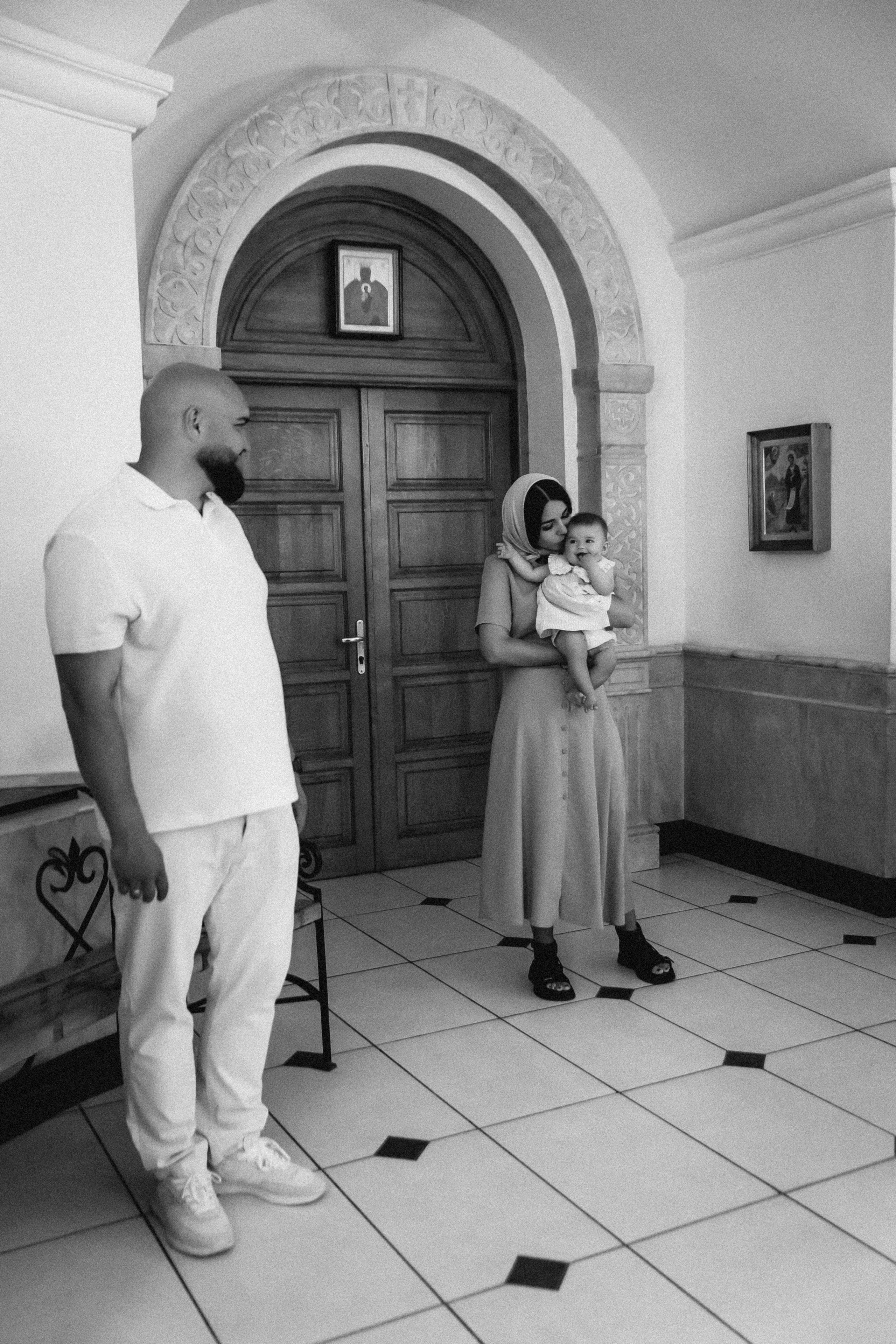 Крещение Ксении. Семейный фотограф Минск Усова Ольга