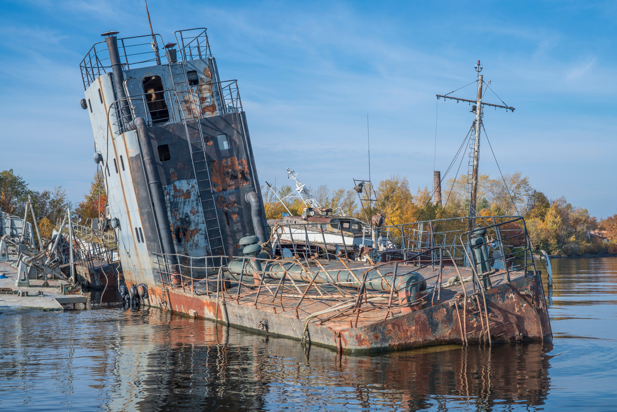 Питер. Кронштадт. Форты (октябрь 2018). Фотограф Сергей Танков