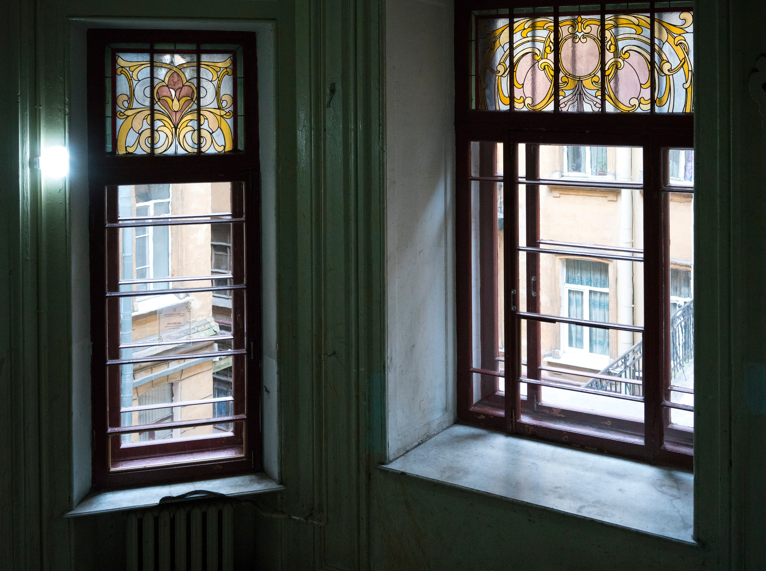 Питер. Парадные (октябрь 2017). Фотограф Сергей Танков