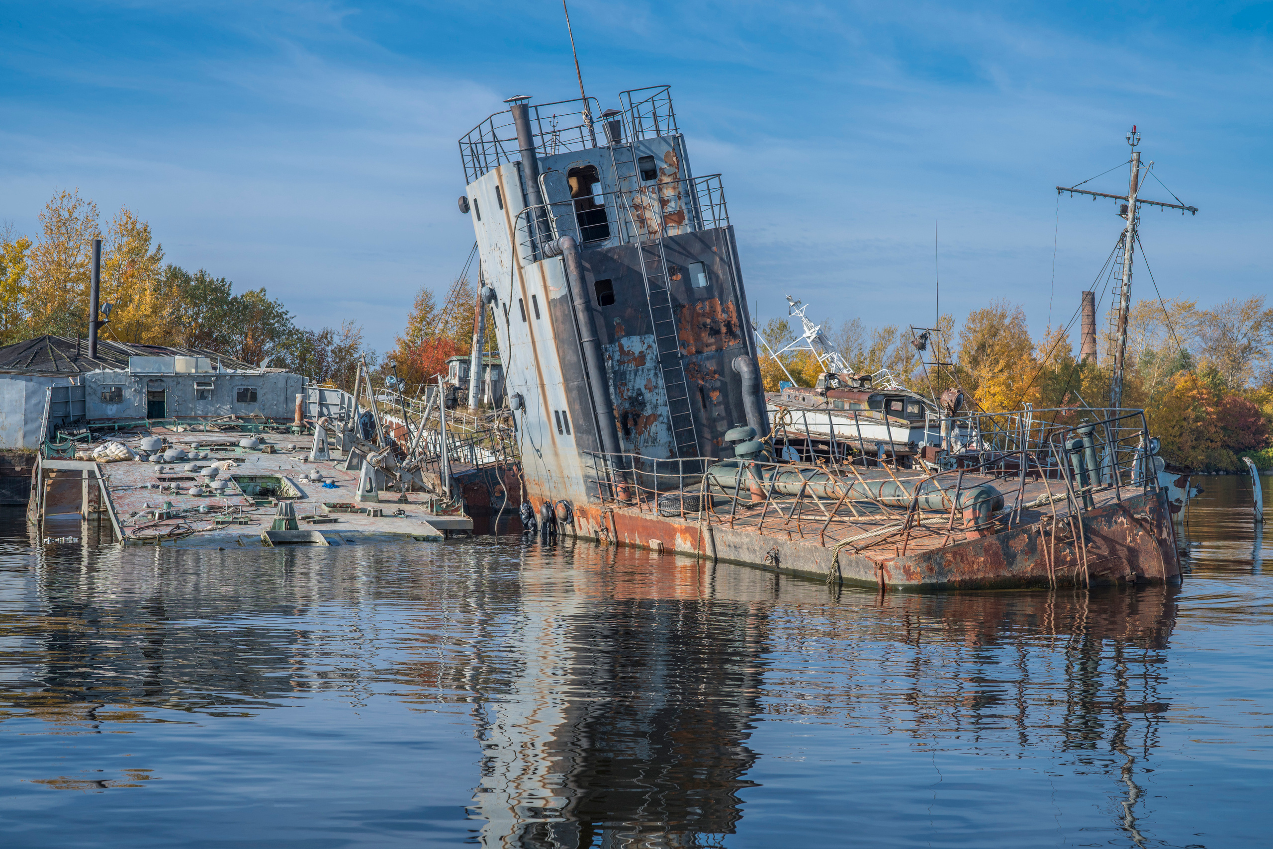 Питер. Кронштадт. Форты (октябрь 2018). Фотограф Сергей Танков