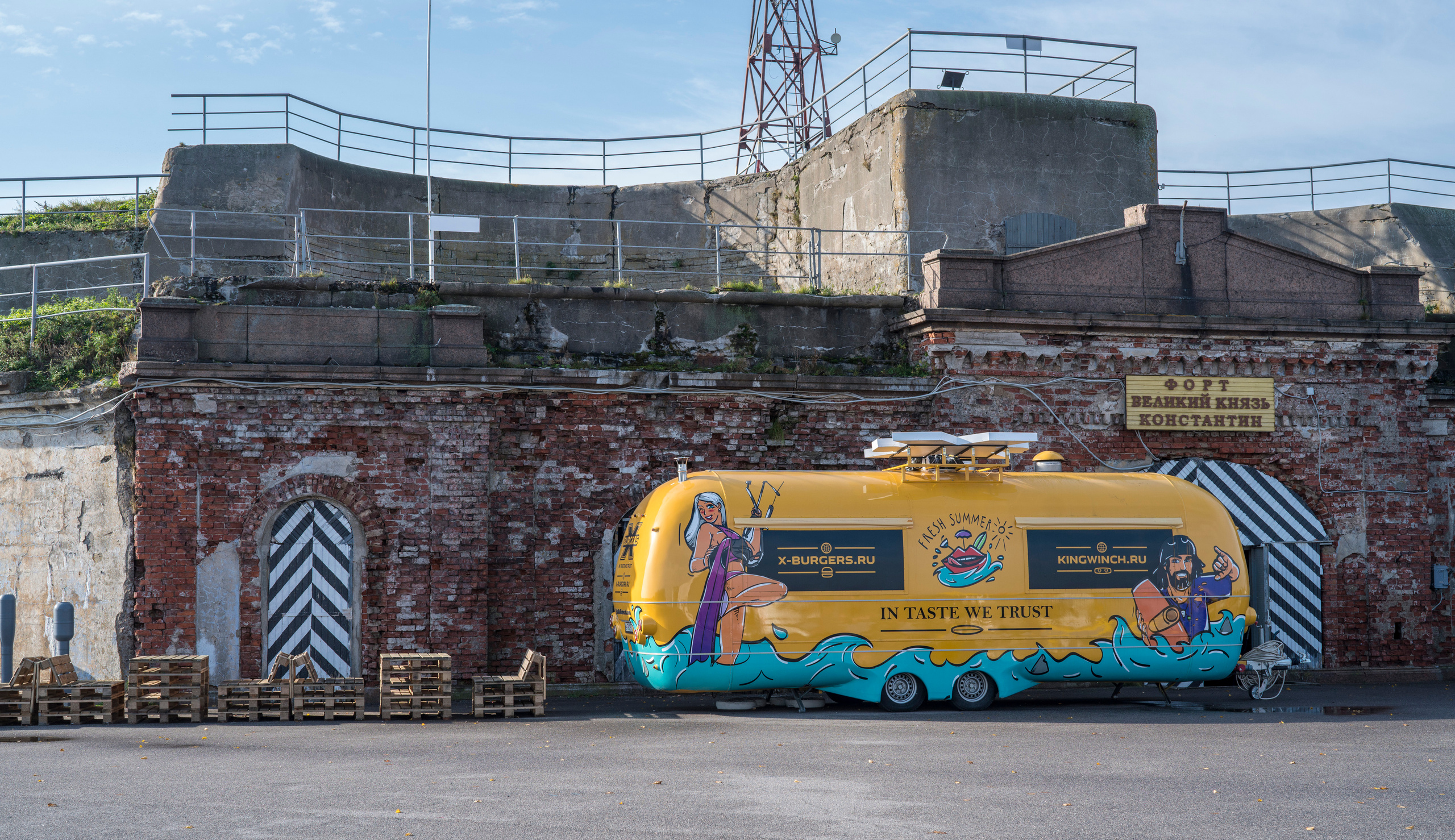 Питер. Кронштадт. Форты (октябрь 2018). Фотограф Сергей Танков