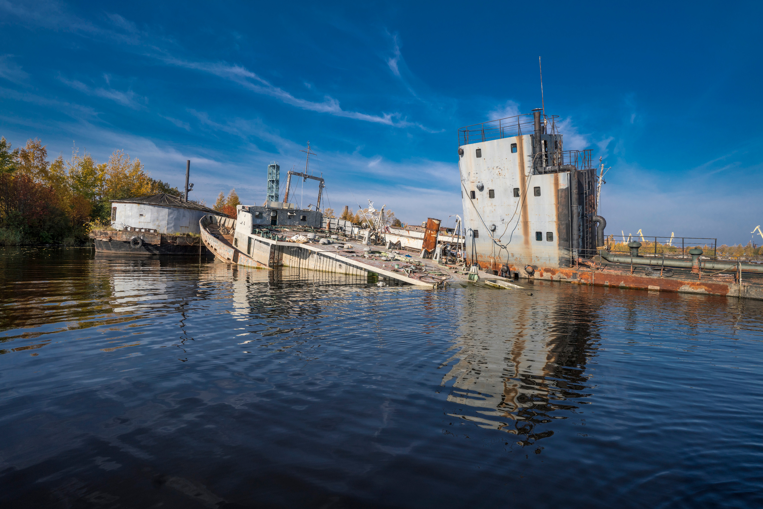 Питер. Кронштадт. Форты (октябрь 2018). Фотограф Сергей Танков