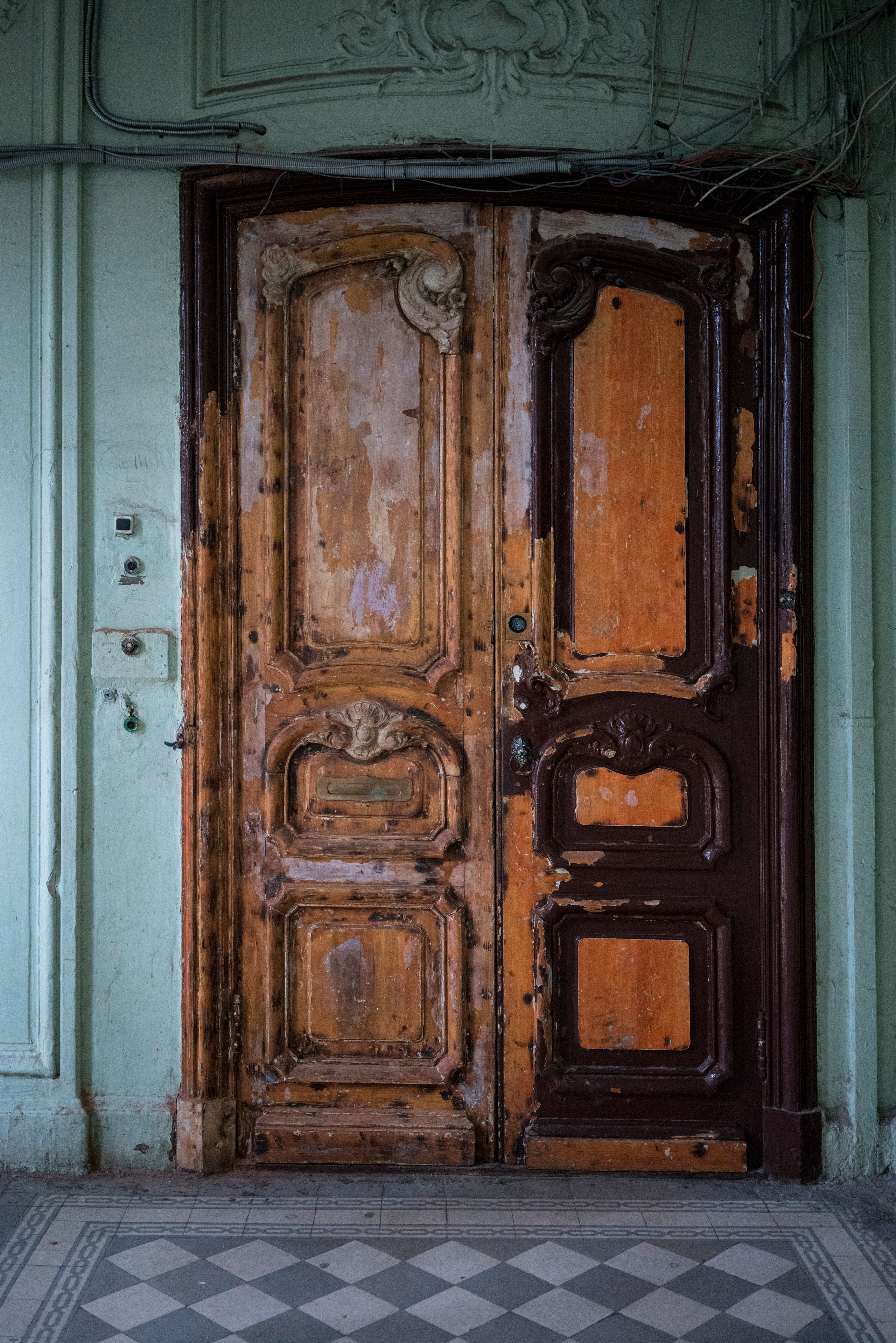 Питер. Парадные (октябрь 2017). Фотограф Сергей Танков