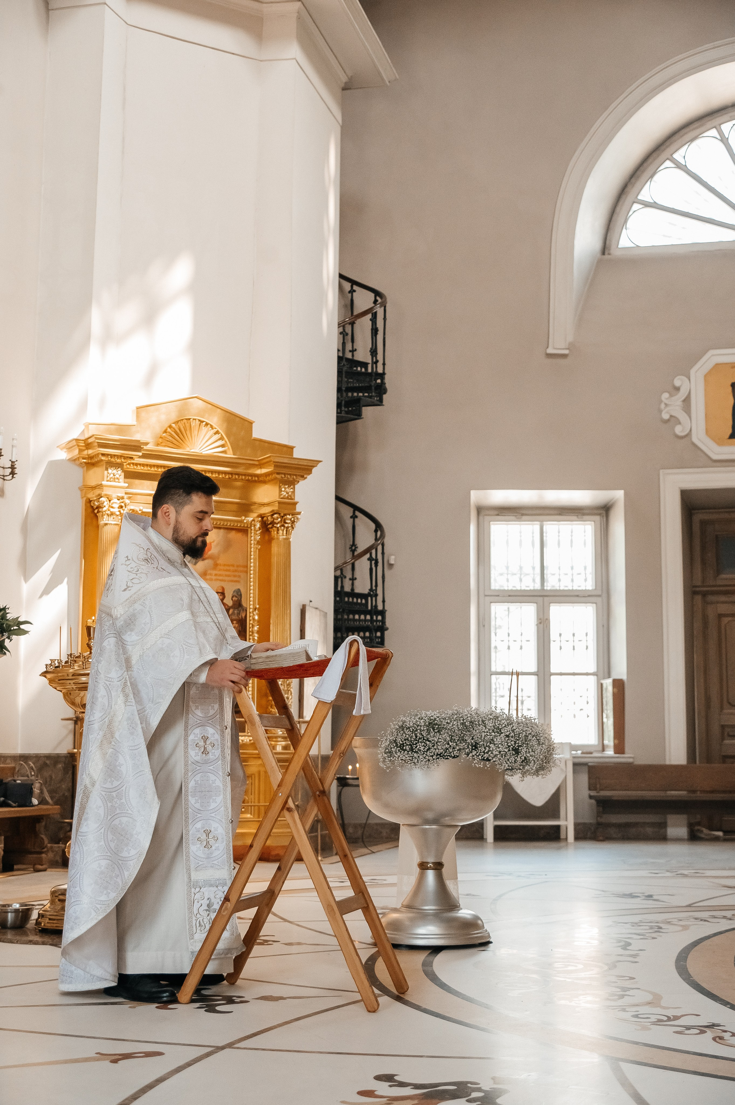 Крестины Ирины //// Храм святых апостолов Петра и Павла. Семейный и детский фотограф в Туле