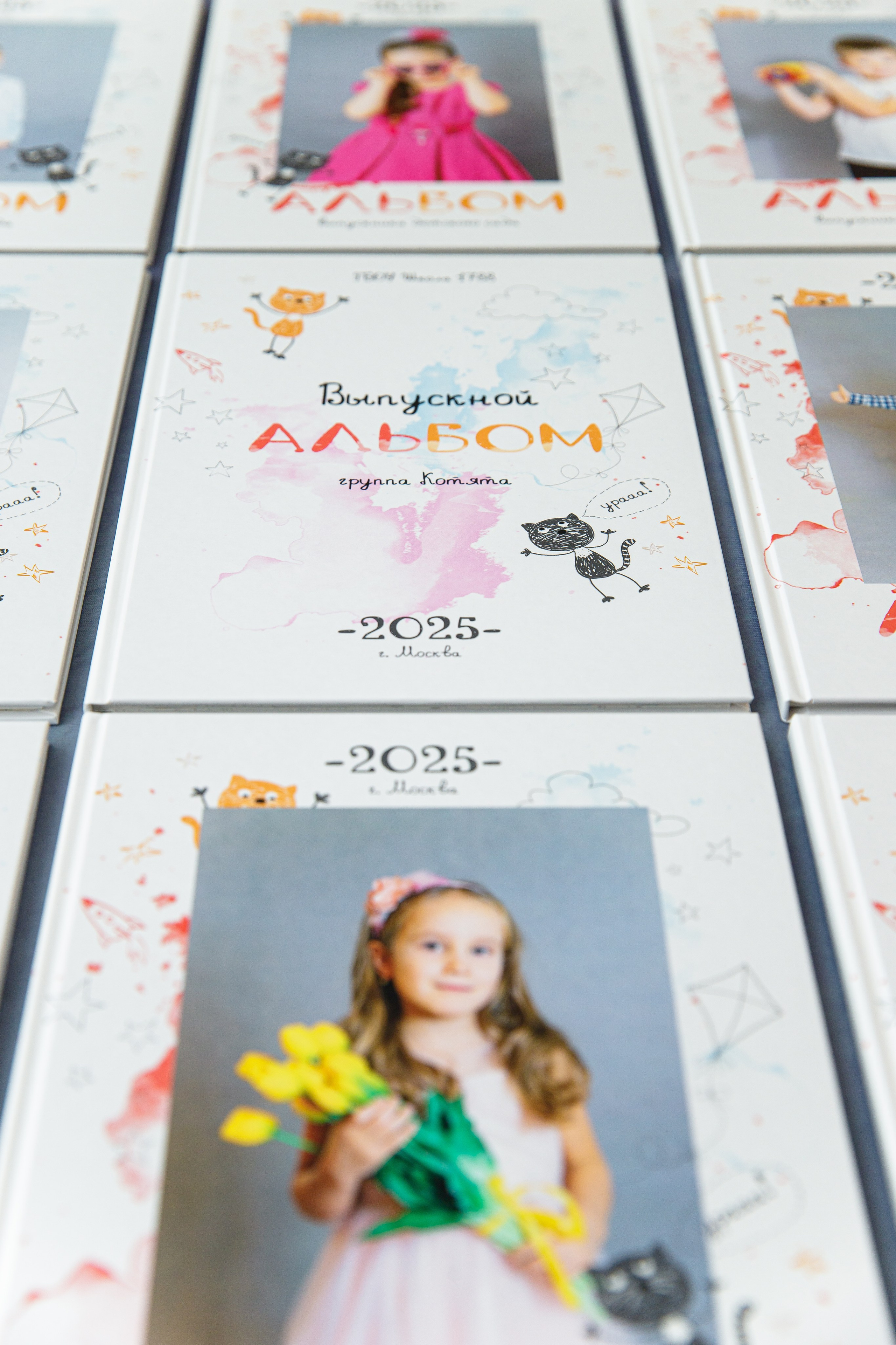 Альбомы «Котята» Детский сад' 2025. Семейный и детский фотограф в Москве Тихонова Ксения