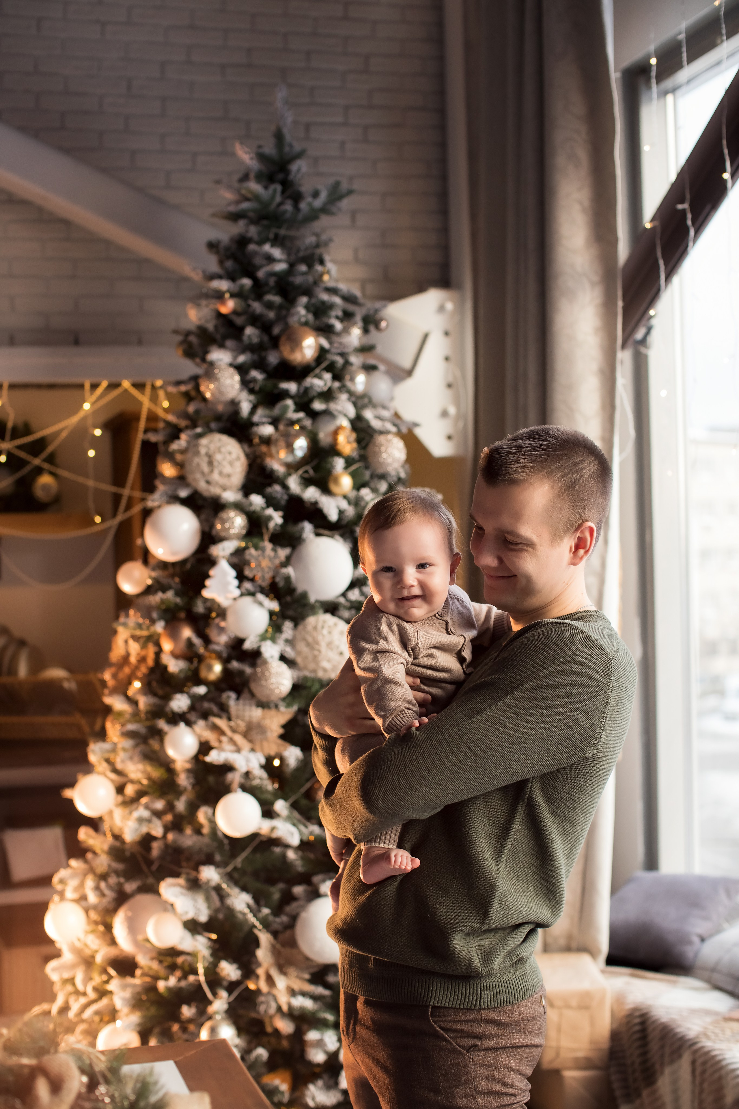 Первый Новый год. Семейный и детский фотограф в Саратове Полина Коткина