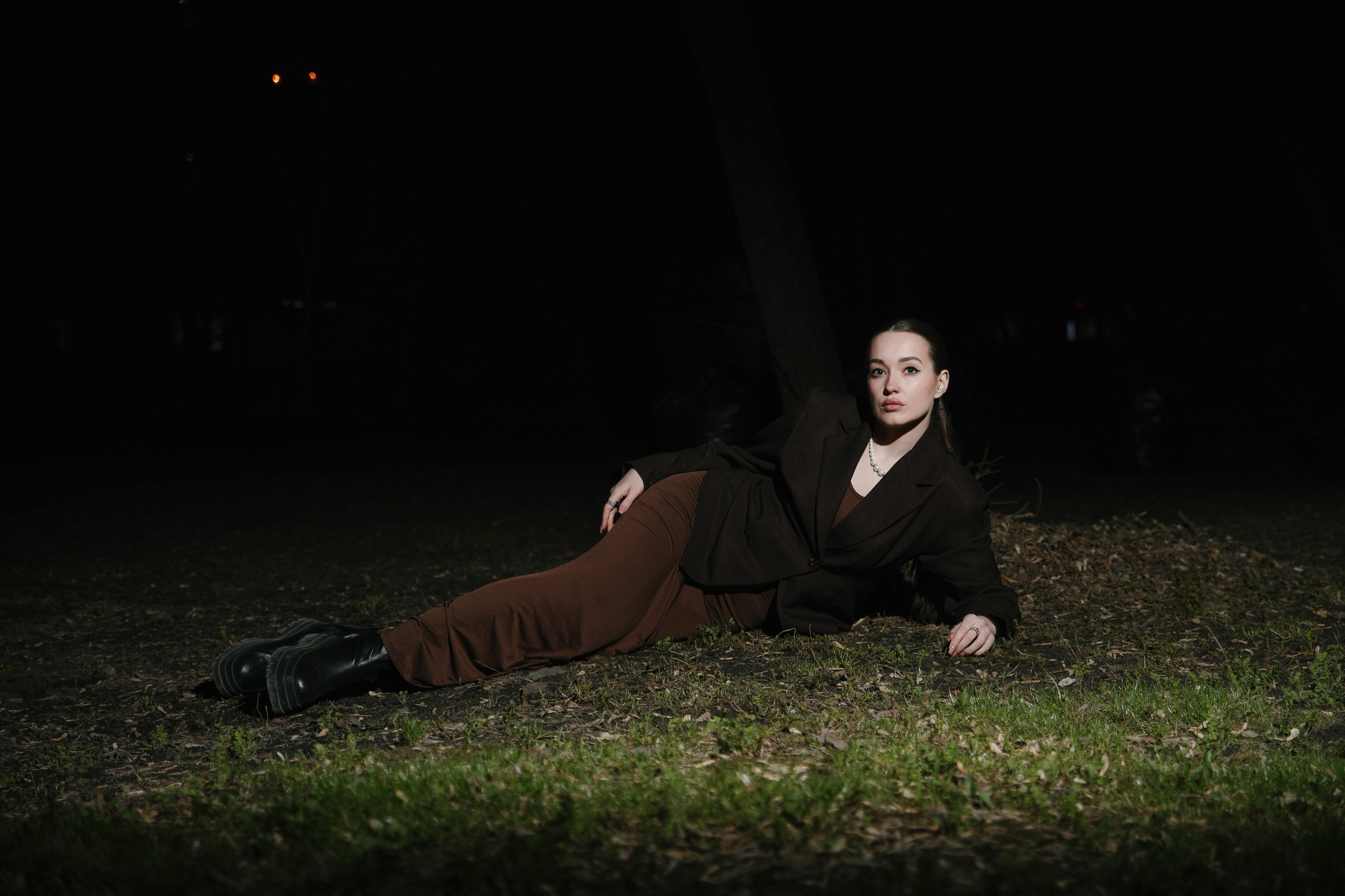 Ночная прогулки. Индивидуальный фотограф Новосибирск Настя