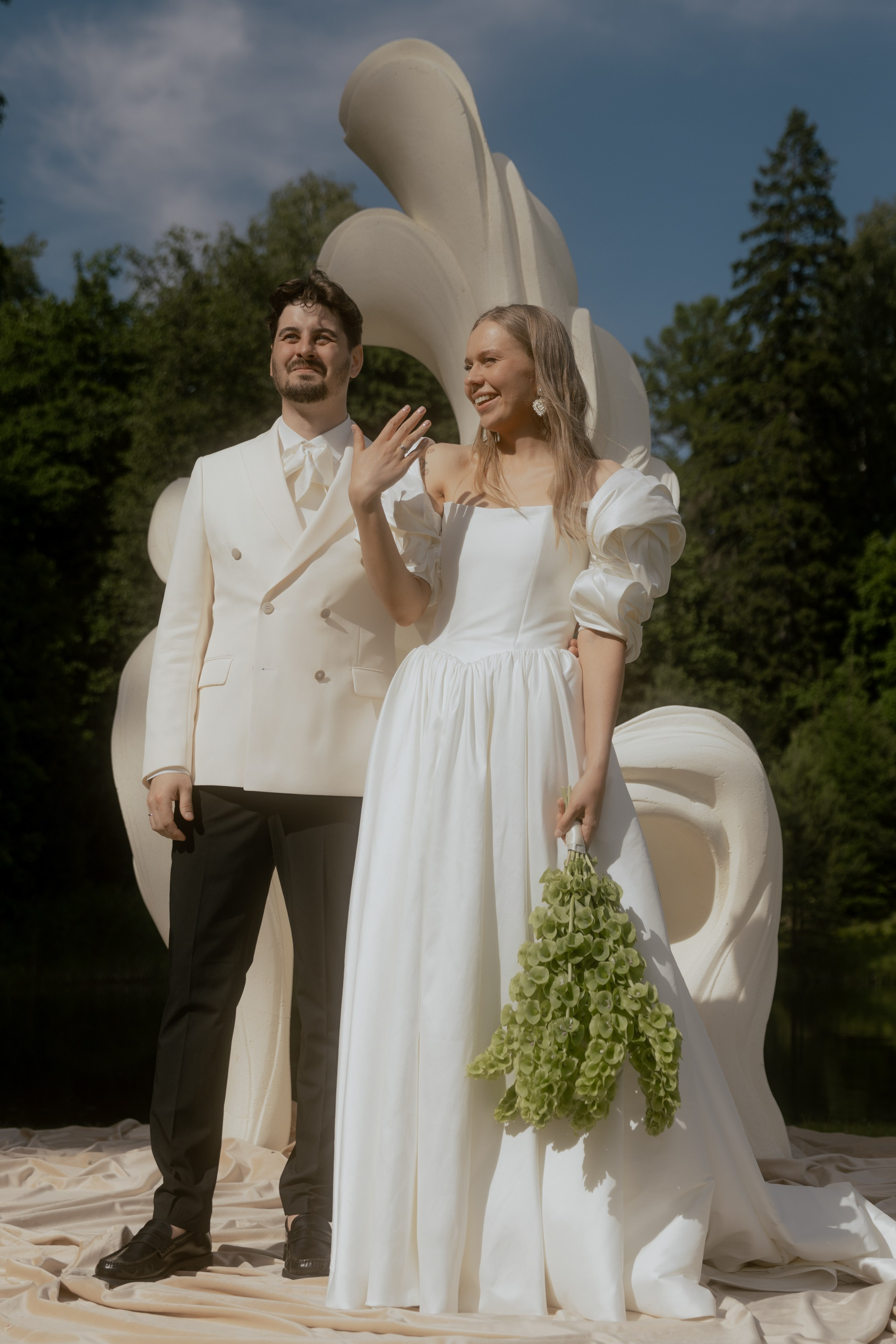 Надя и Вова, современная классика за городом, СПб. Фотограф в Москве Екатерина Черненко