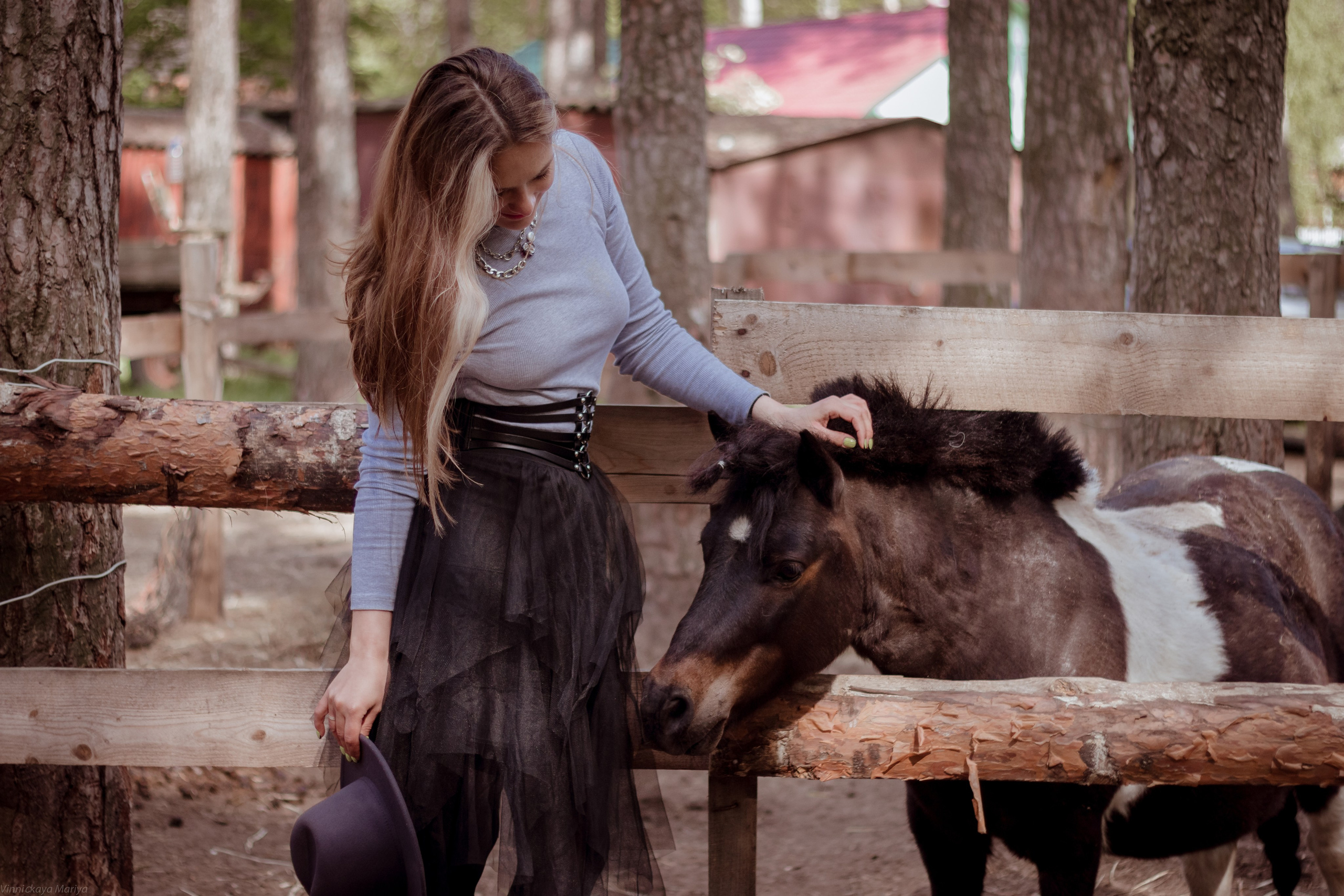 Алина и Мышка. Фотограф Мария Винницкая
