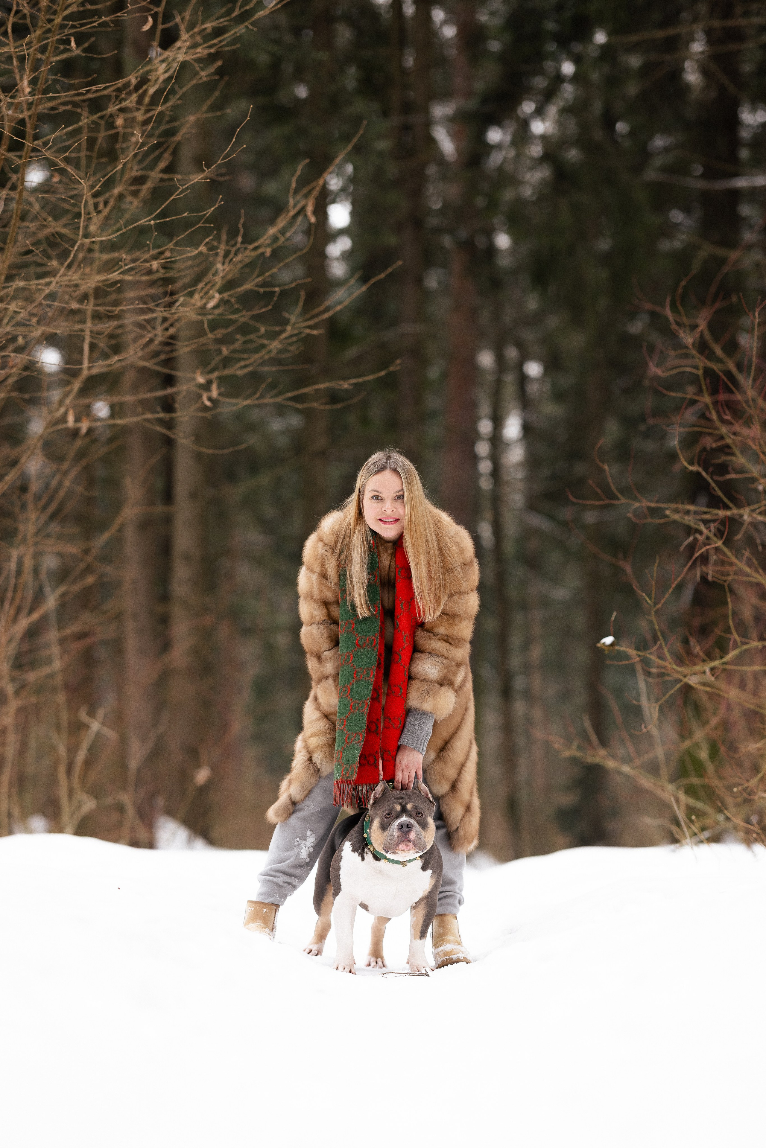 Лера и Наган. Фотограф и видеограф анималист Аганина Дарья