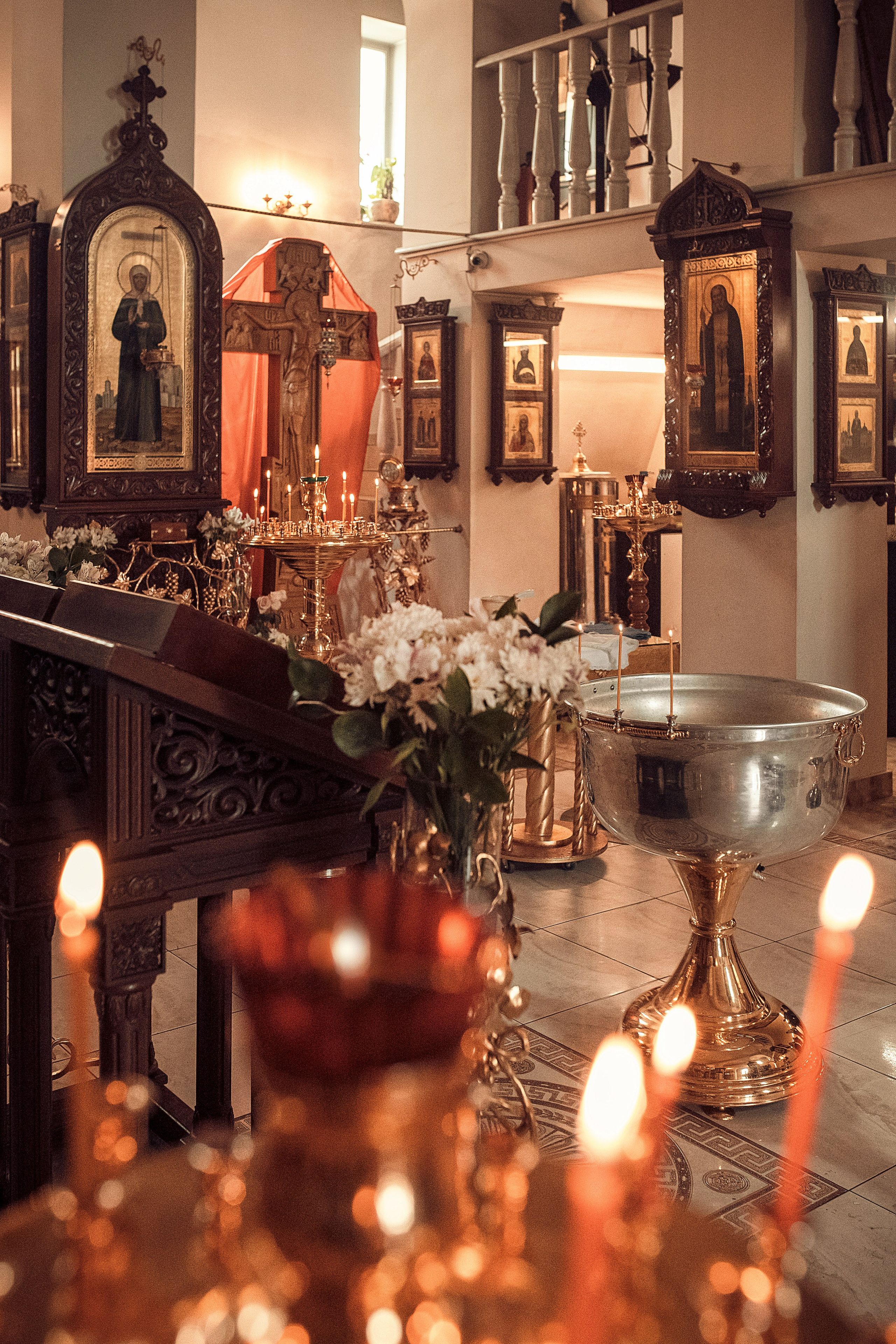 Крещение Марка. Свадебный, семейный и детский фотограф в Москве и области