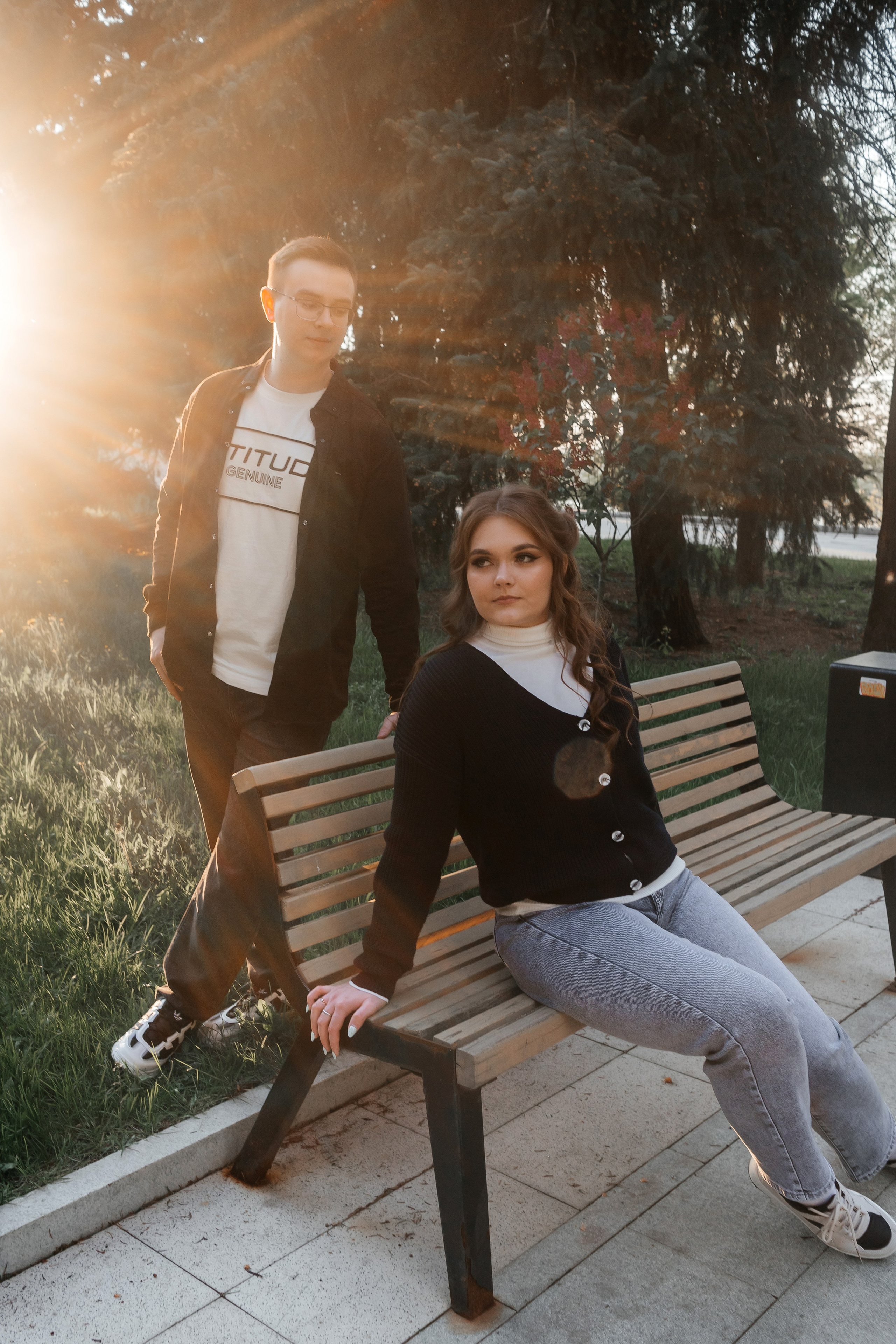 Предсвадебная love story в Александровском саду в Нижнем Новгороде | городская фотосессия. Свадебный фотограф и фотограф Love-Store в Нижнем Новгороде Анастасия