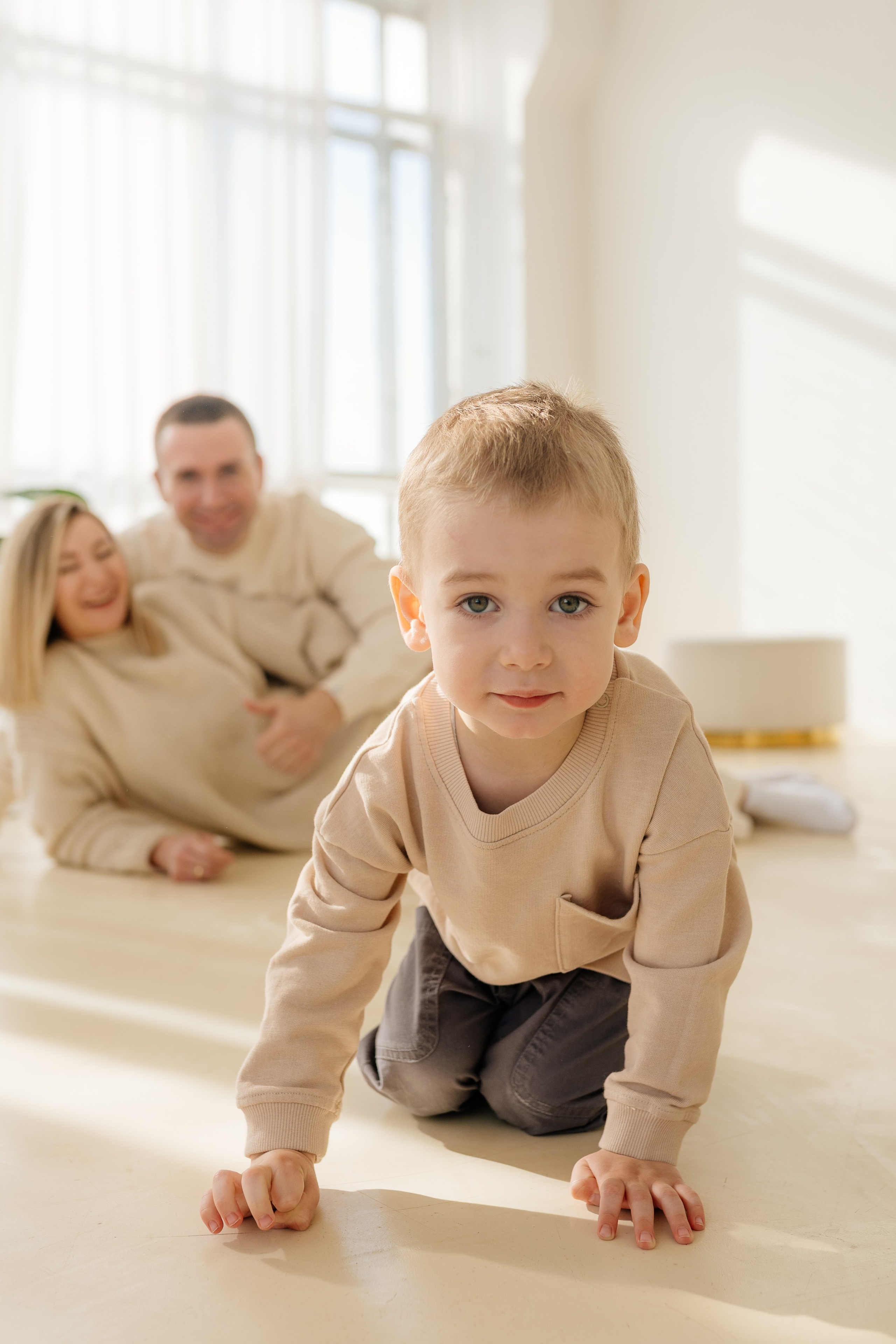 Ольга, Дмитрий и Ваня. Свадебный фотограф в Москве Анна Полушина