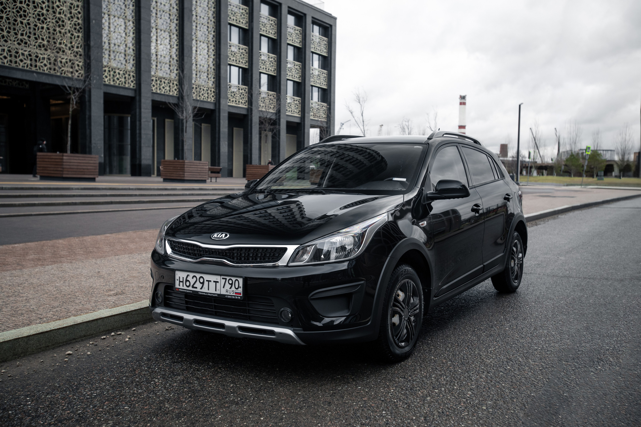 Kia Rio. Автомобильный фотограф в Москве Андрей Емельянов