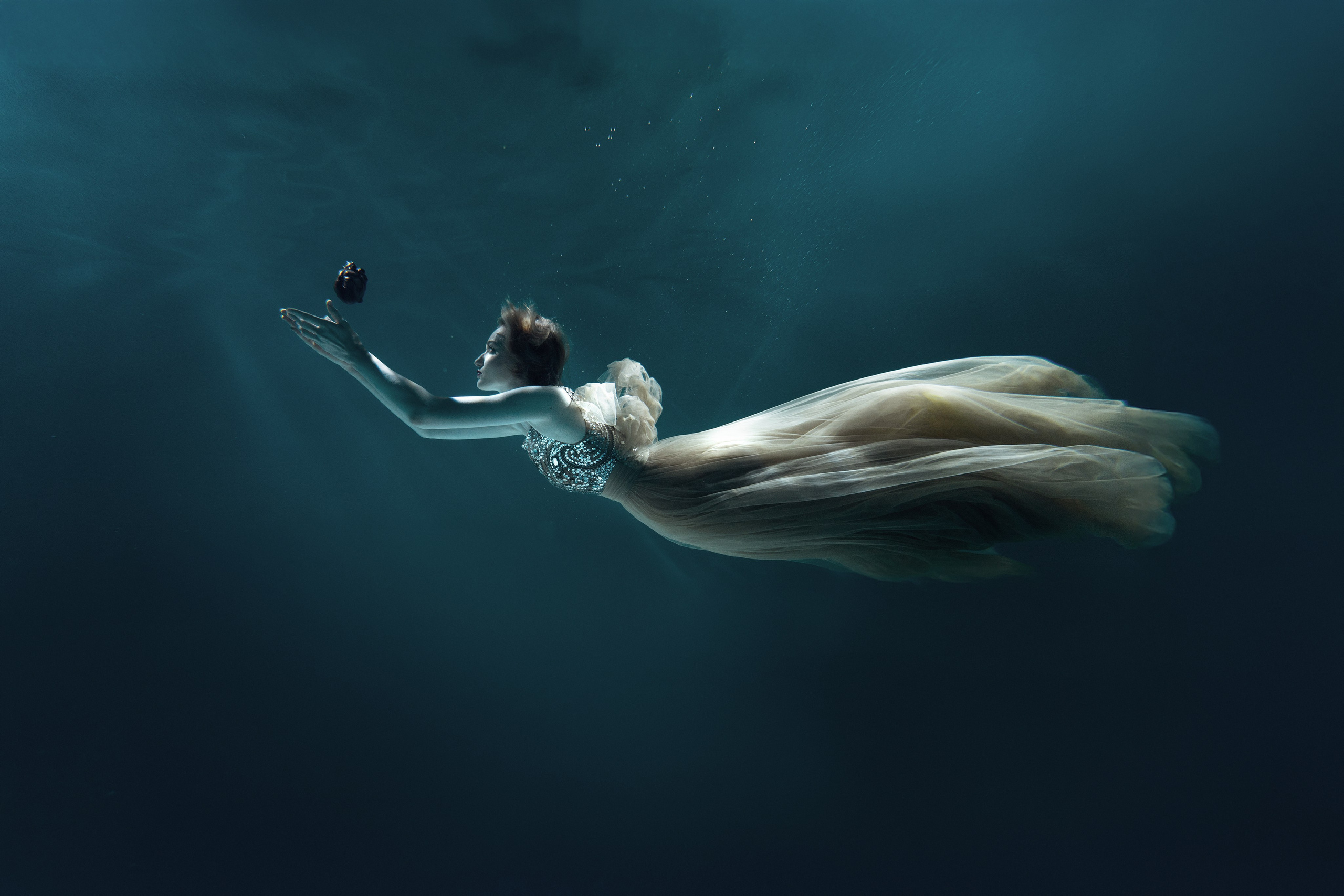 Русалка. Художественный фотограф Александр Чуприна в Москве