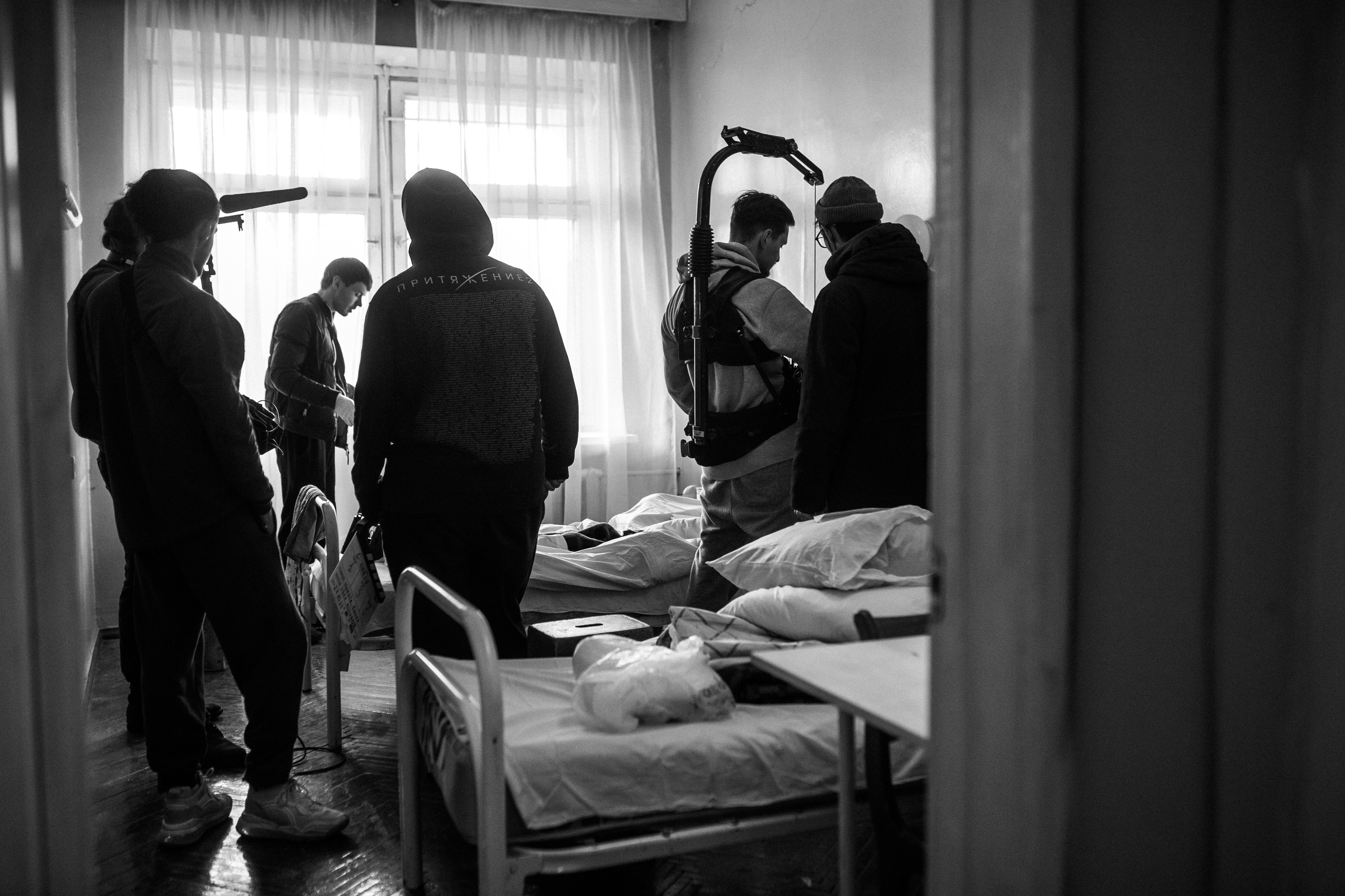 Back stage — съемка фильма. Свадебный фотограф в Москве Арчылан Николаев