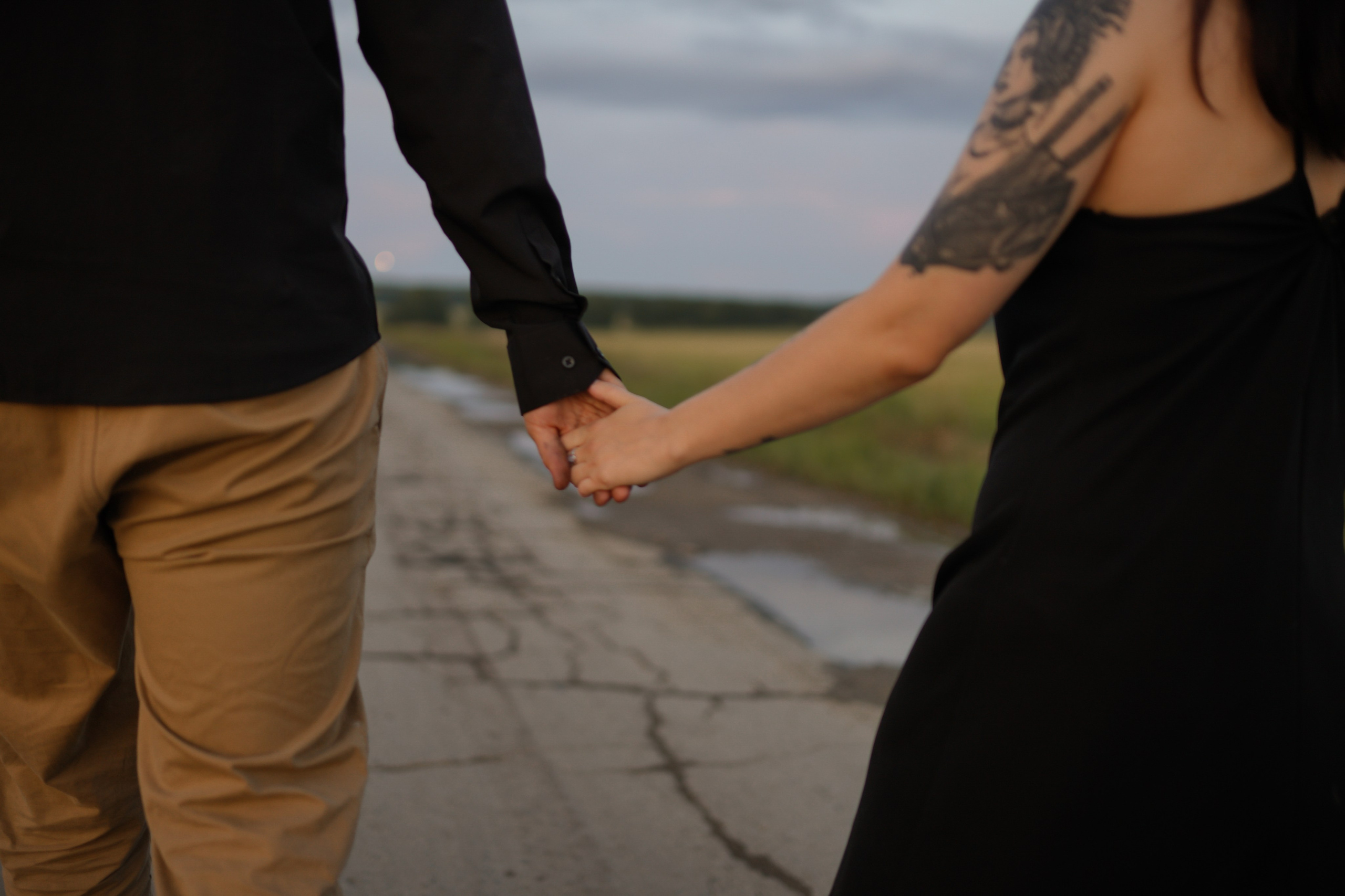 Поздний закат