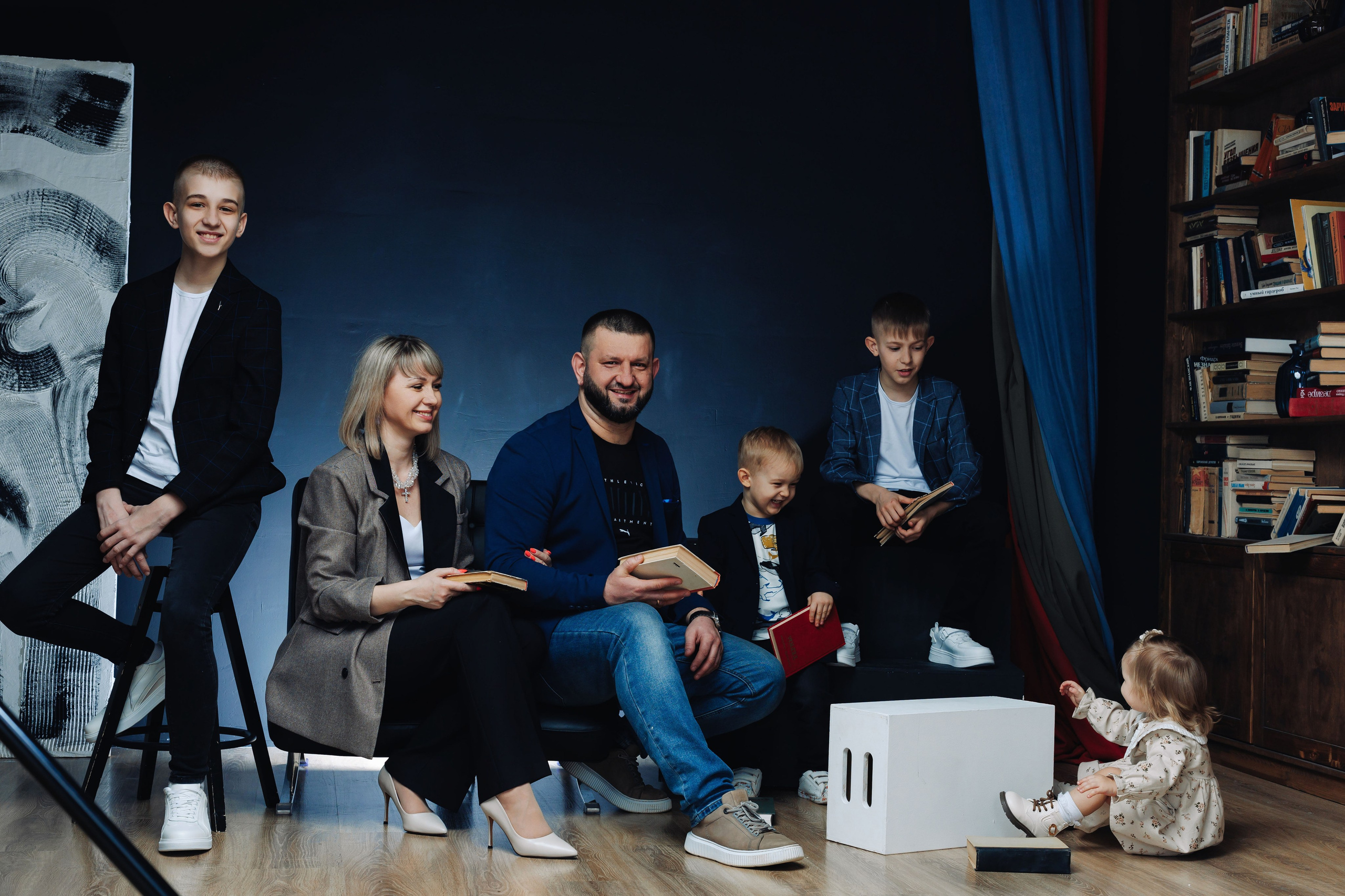 Предновогодняя  семейная съёмка 