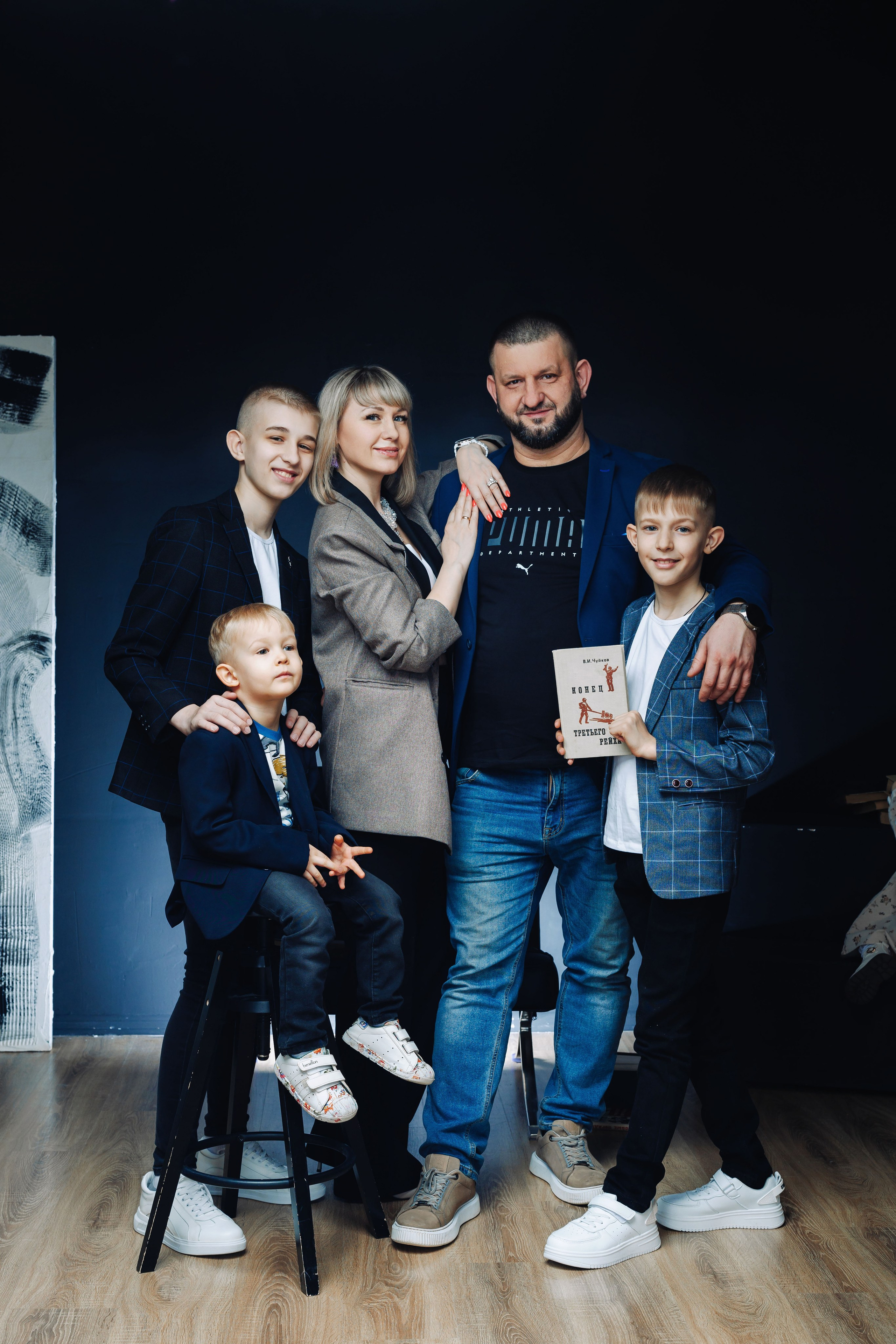 новогодняя съёмка в Москве