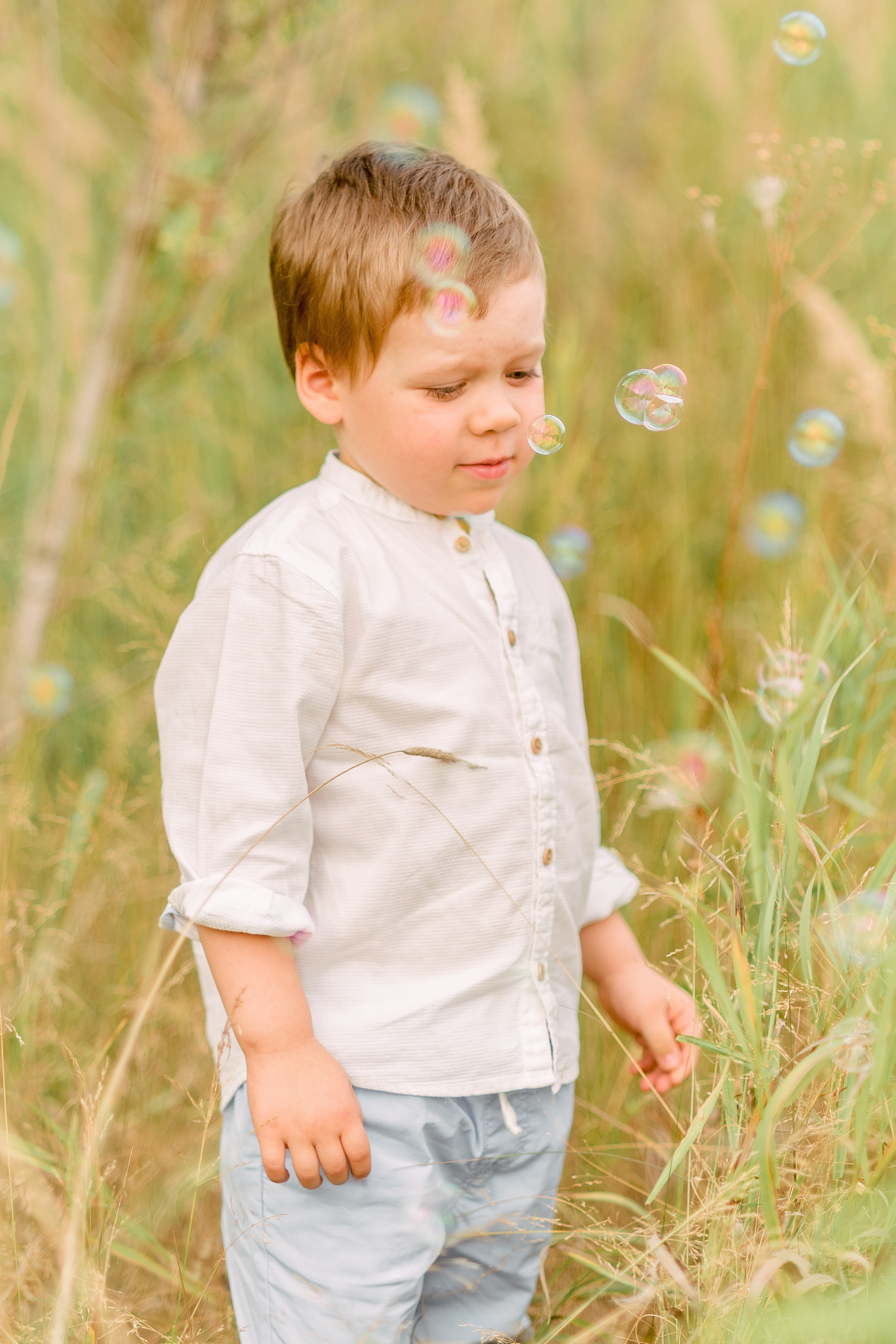 В поле. Фотограф Юлия Попова