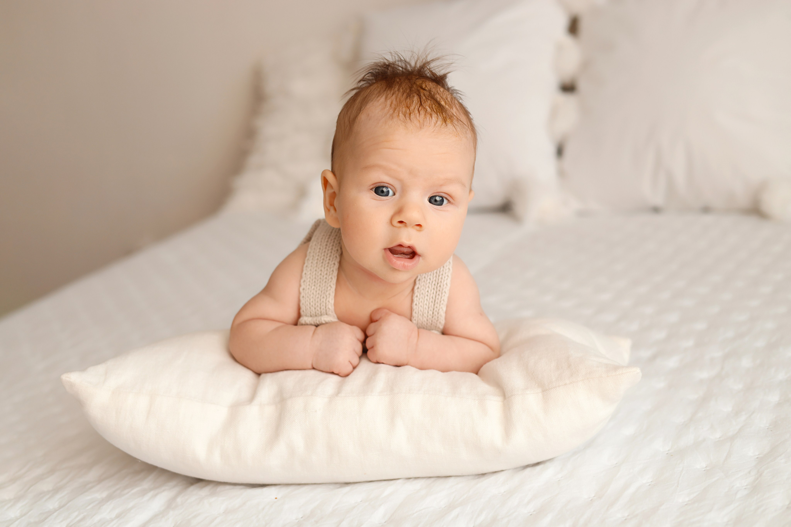 Фотосъемка малыша в 3 месяца. Фотограф новорожденных Москва. Ньюборн фотограф Москва