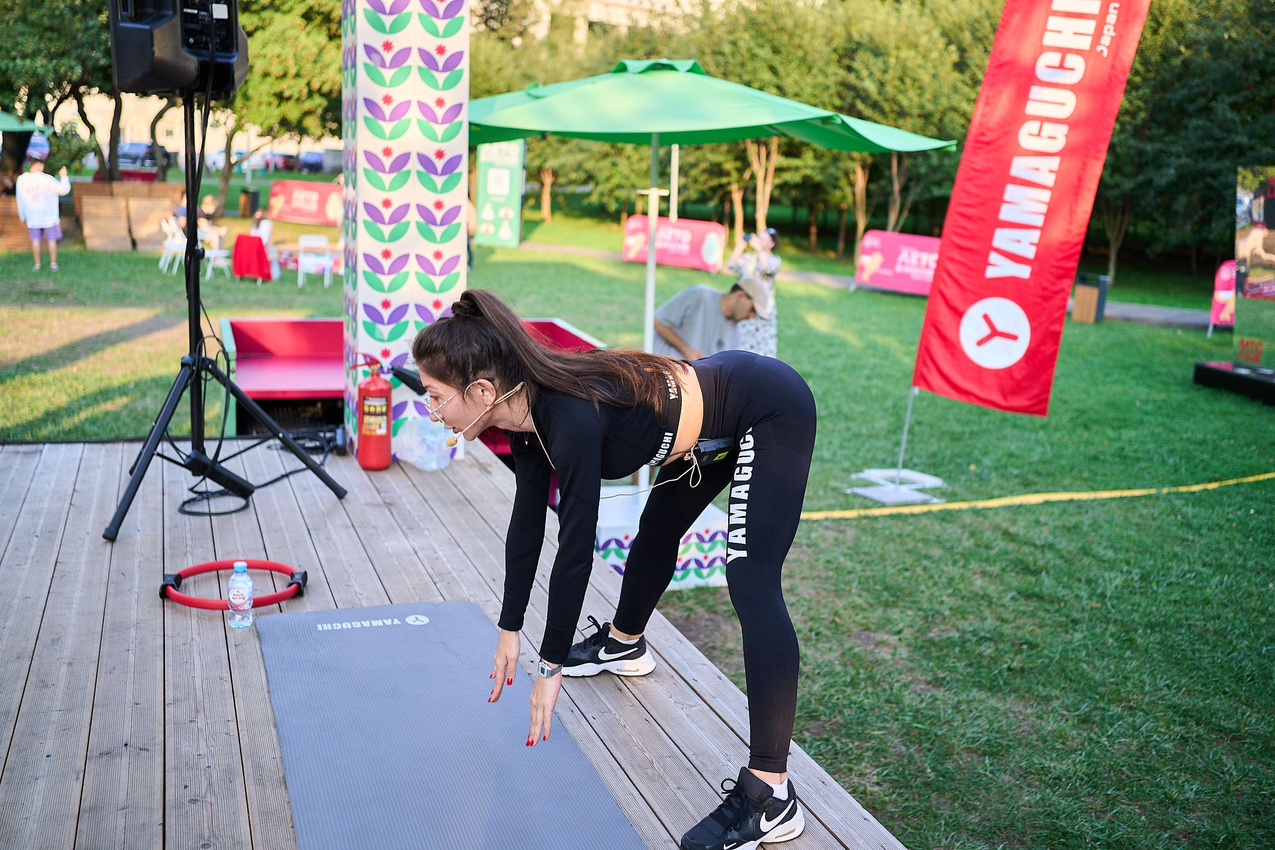 Yamaguchi / открытая тренировка «в стиле Пилатес». Фотограф и Видеограф в Москве. Олег Корушев