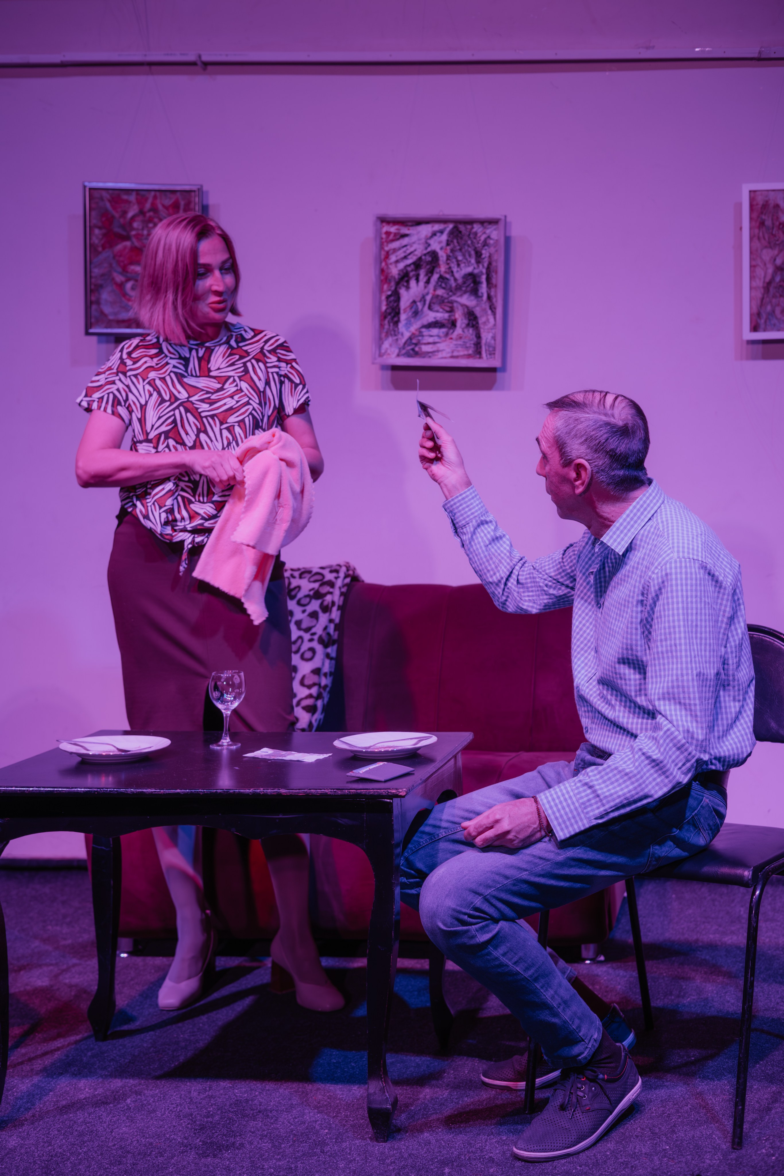 Дом актера «Денег много не бывает». Фотограф Марк Файзулин