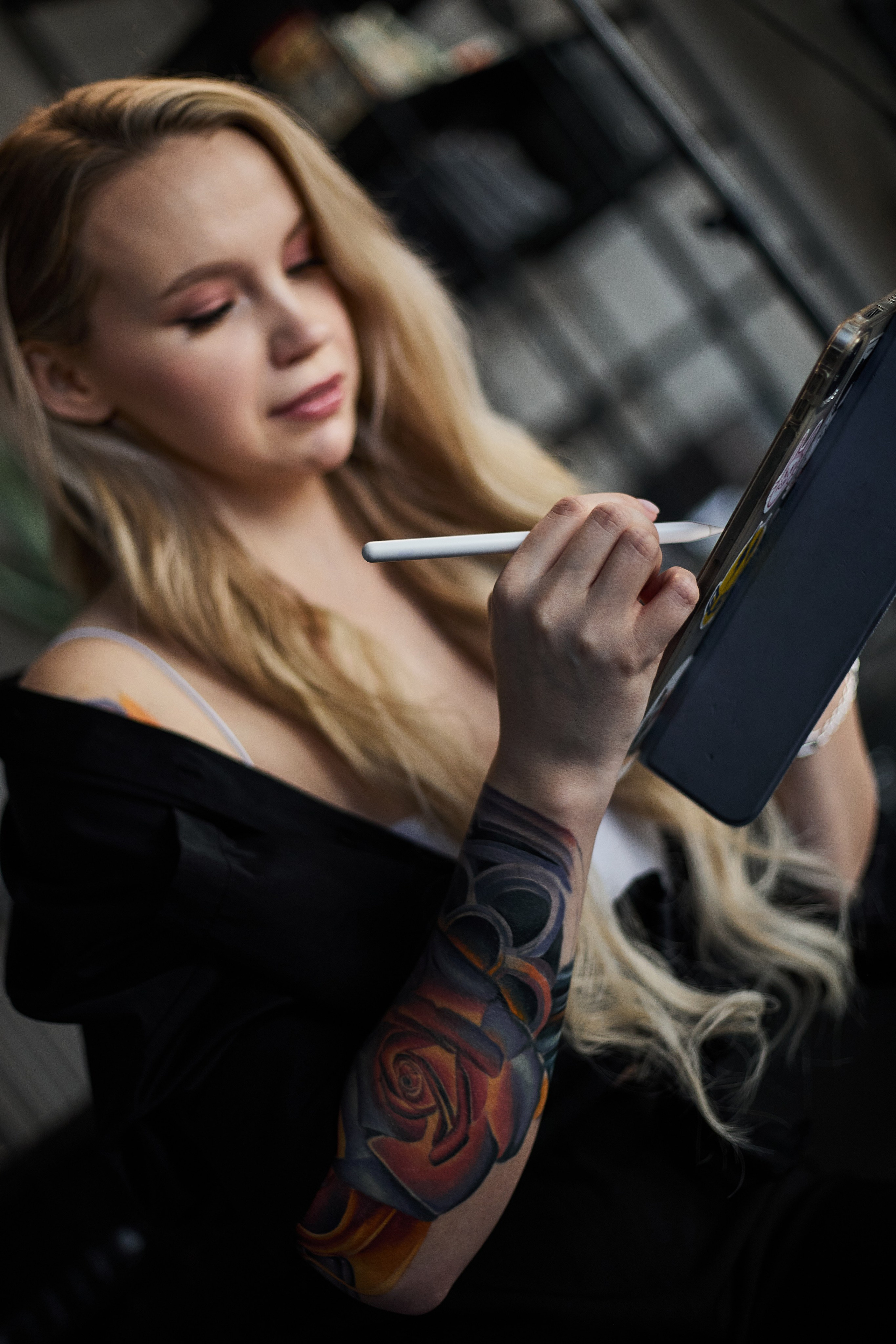 Тату мастер. Репортажный Фотограф Москва Дарья Лунева