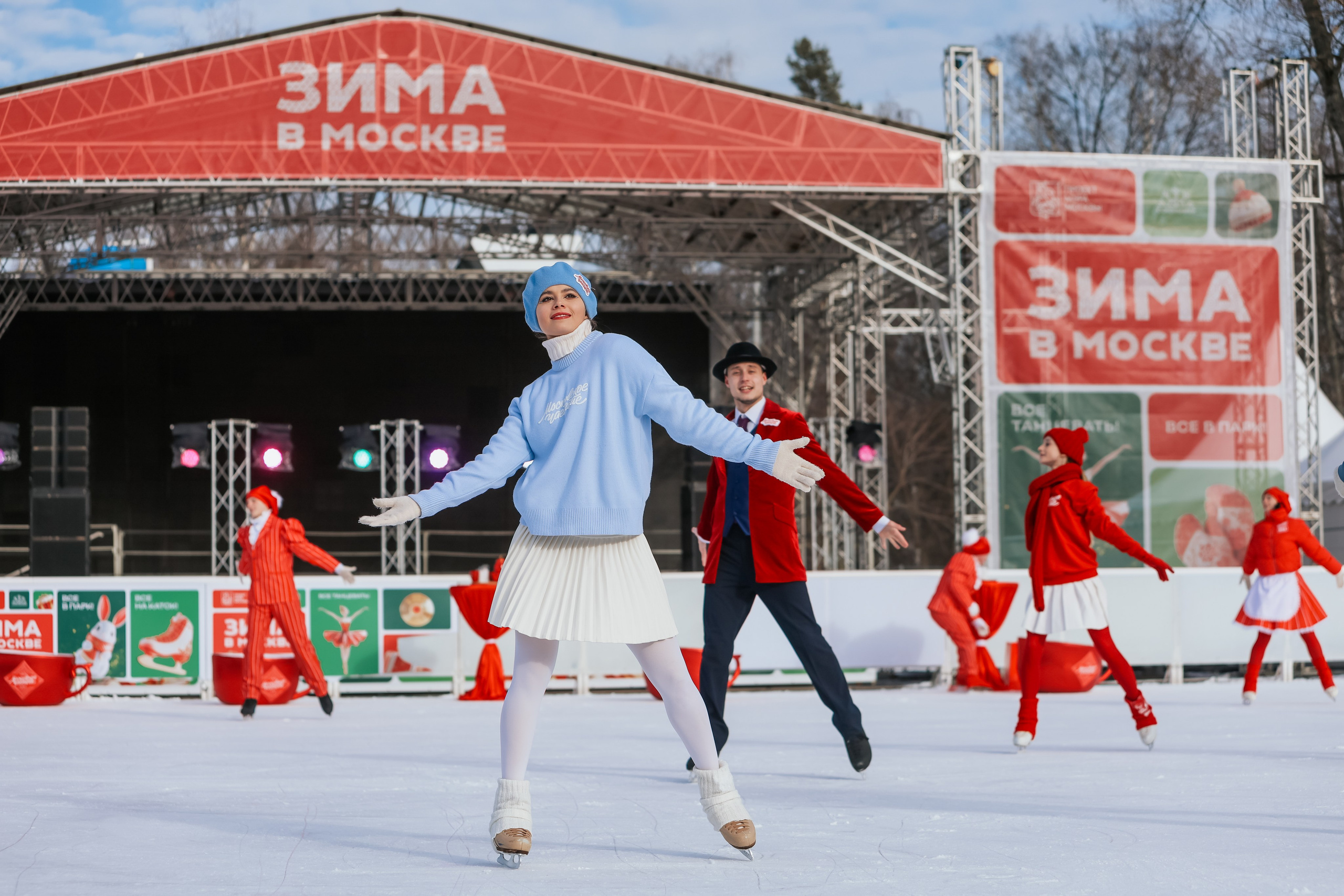 Ледовое шоу Сокольники Московское Чаепитие. Фотограф и видеограф Анна Домашенко