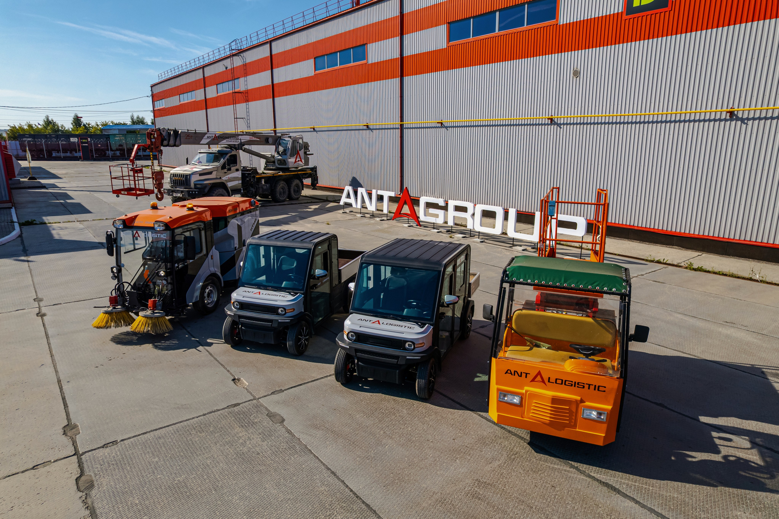 Производственная территория компании АНТ. Дмитрий Судаков, фотограф в Екатеринбурге и Москве