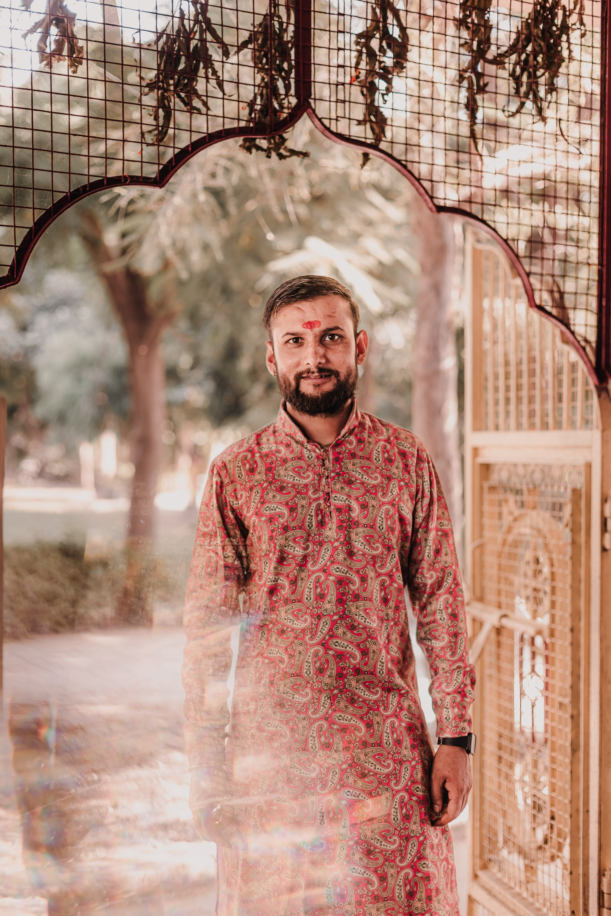 Lakshmi pooja in India. Mariam Bagdasaryan