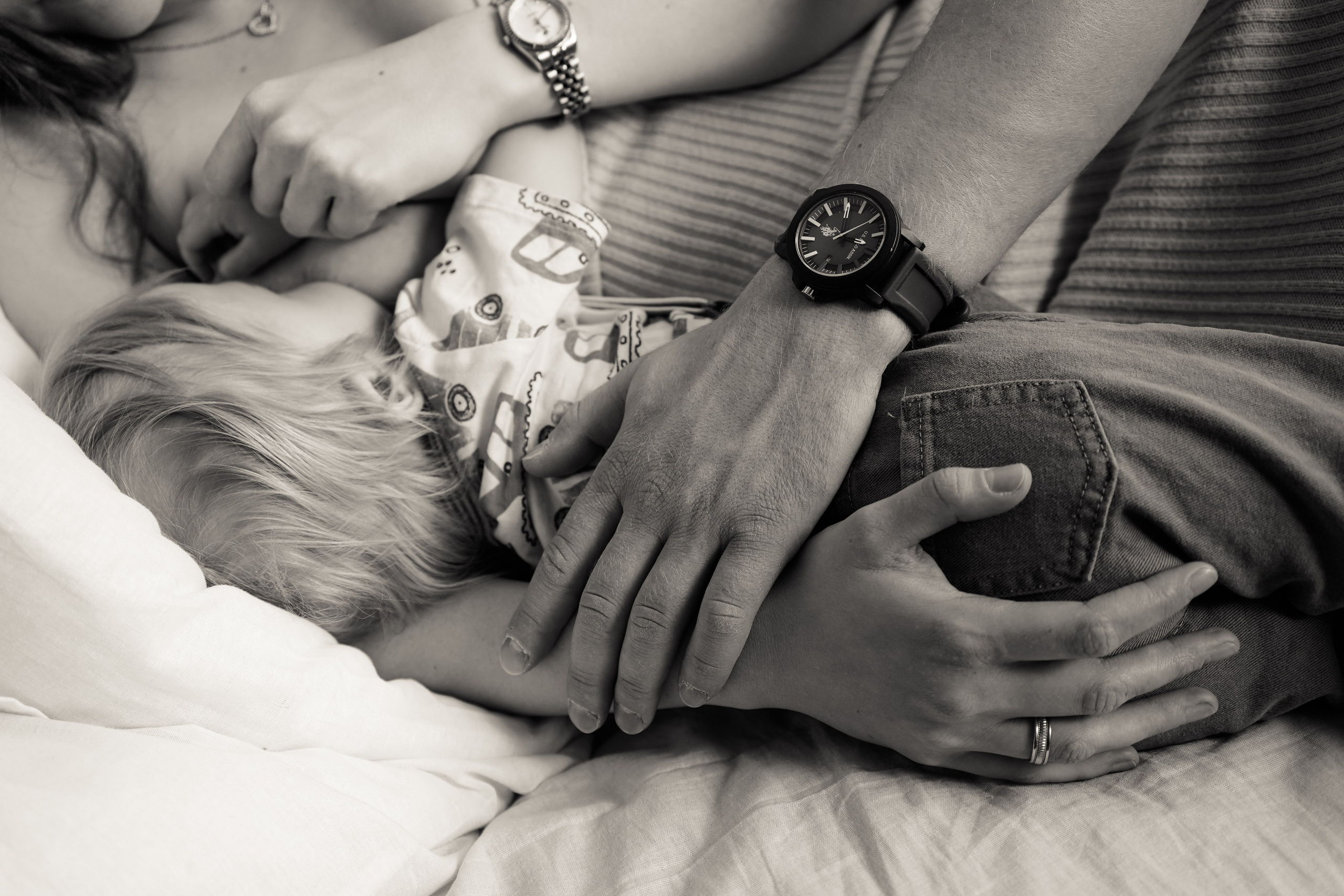 Семья с малышом в фотостудии. Семейный и портретный фотограф в Екатеринбурге Анна Лобанова