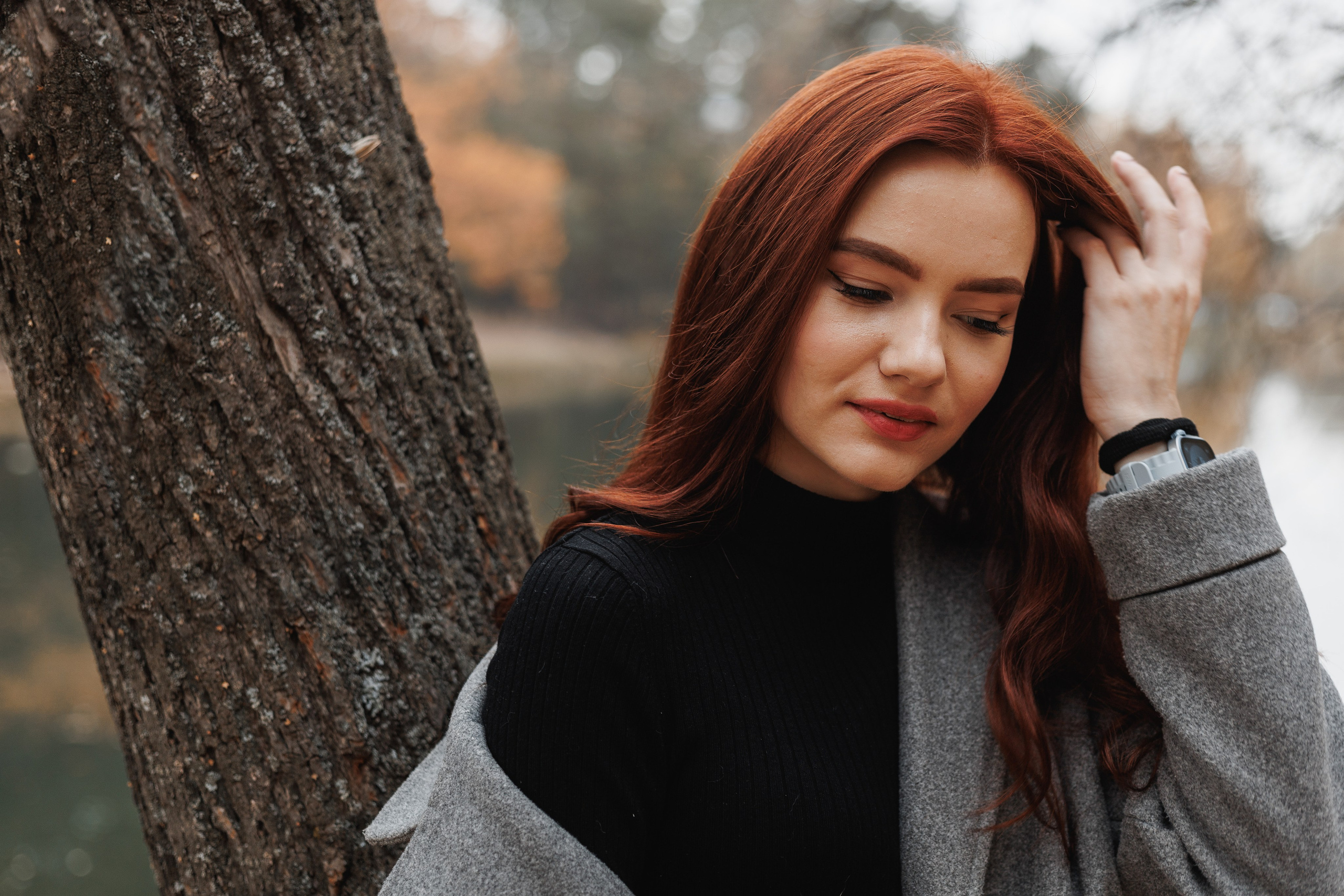 Осенняя прогулочная фотосессия — Лиза. Ксю Галиасфарова — Фотограф Казань