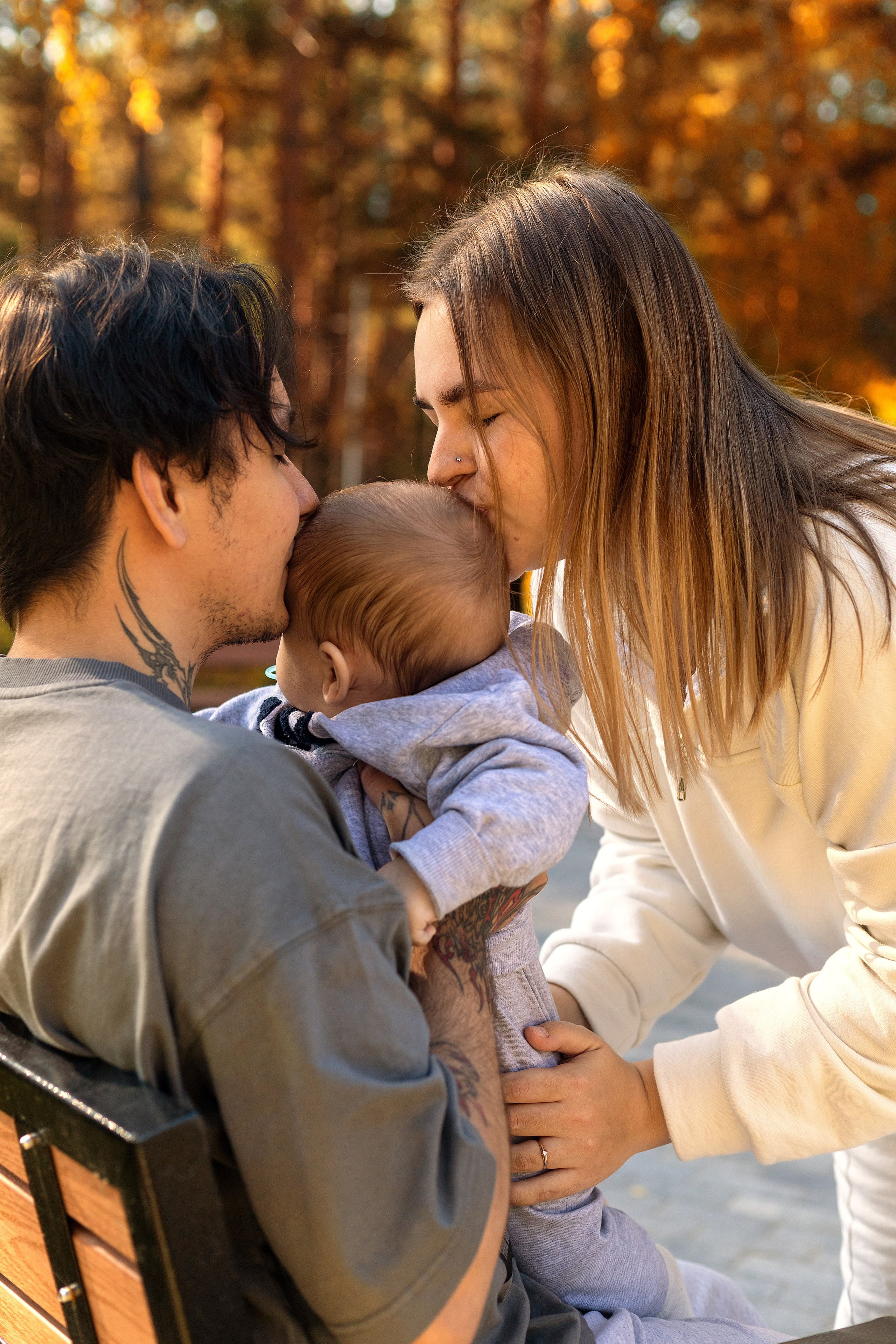 Семейная осенняя фотосессия. Фотограф Ангарск Александра Зарубина