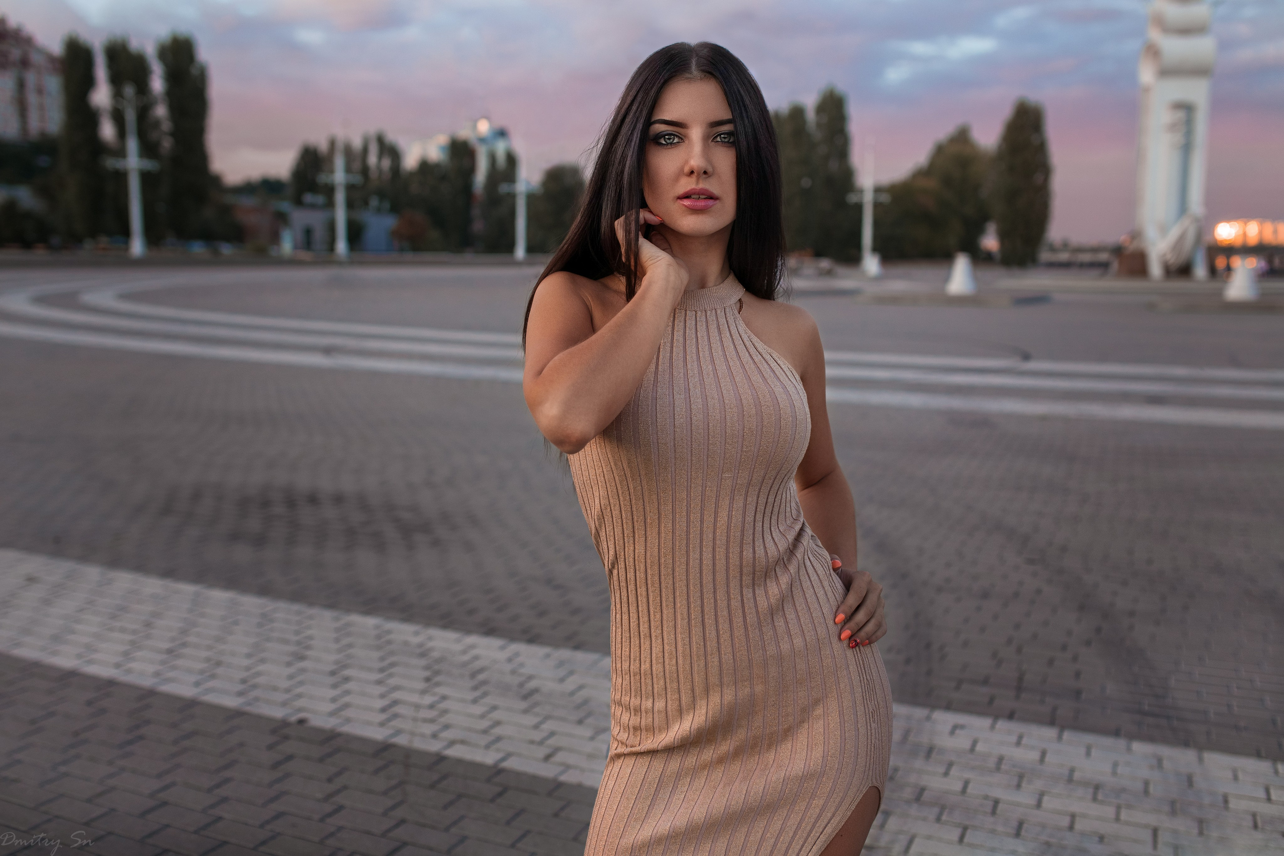 Фотосессия с Кристиной в яхт-клубе и на набережной в Воронеже в формате для «себя»