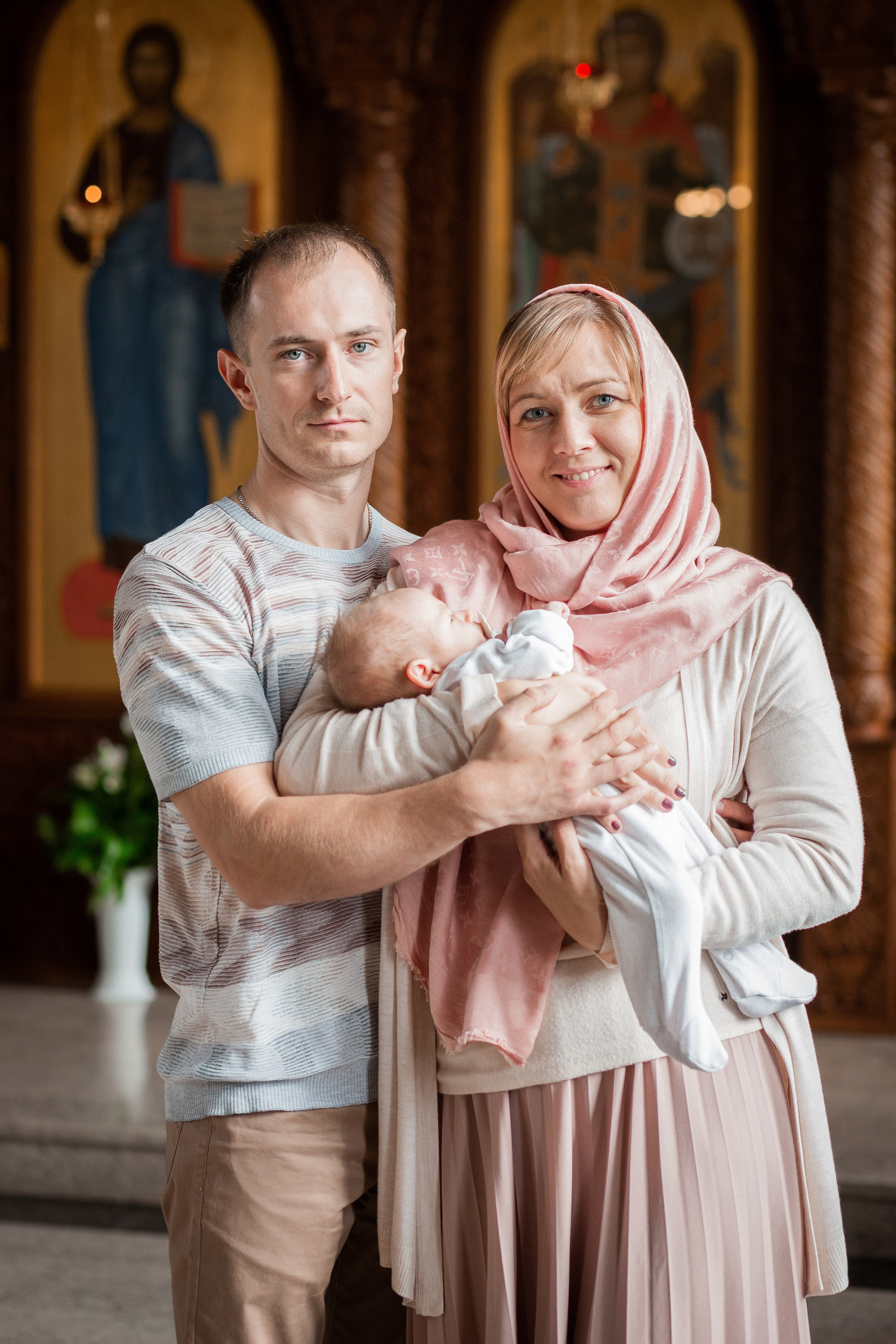 Крещение. Фотограф беременности и семейный фотограф в Нижнем Новгороде Мила Шелест