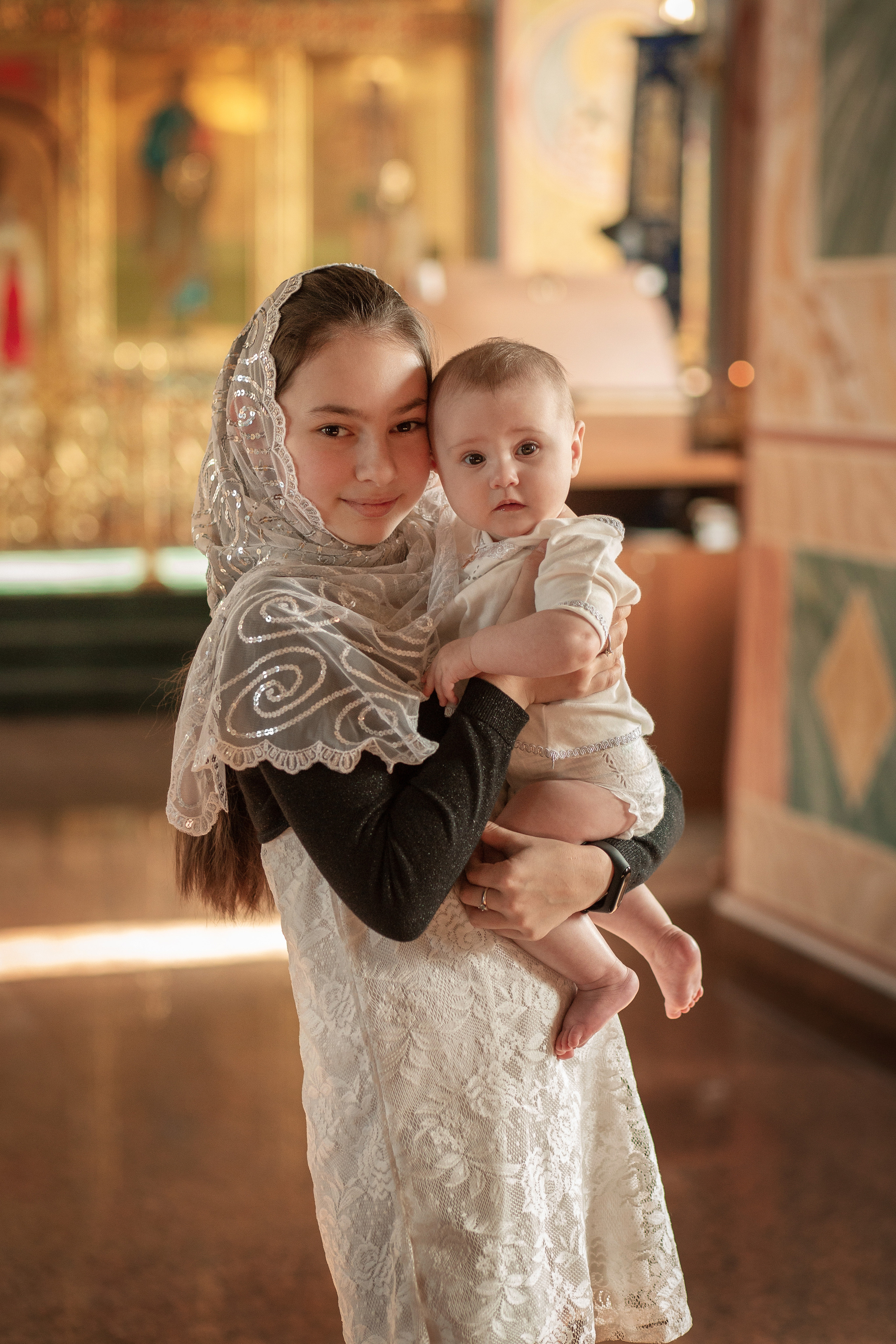 Крещение Ксюши г. Бор. Фотограф беременности и семейный фотограф в Нижнем Новгороде Мила Шелест
