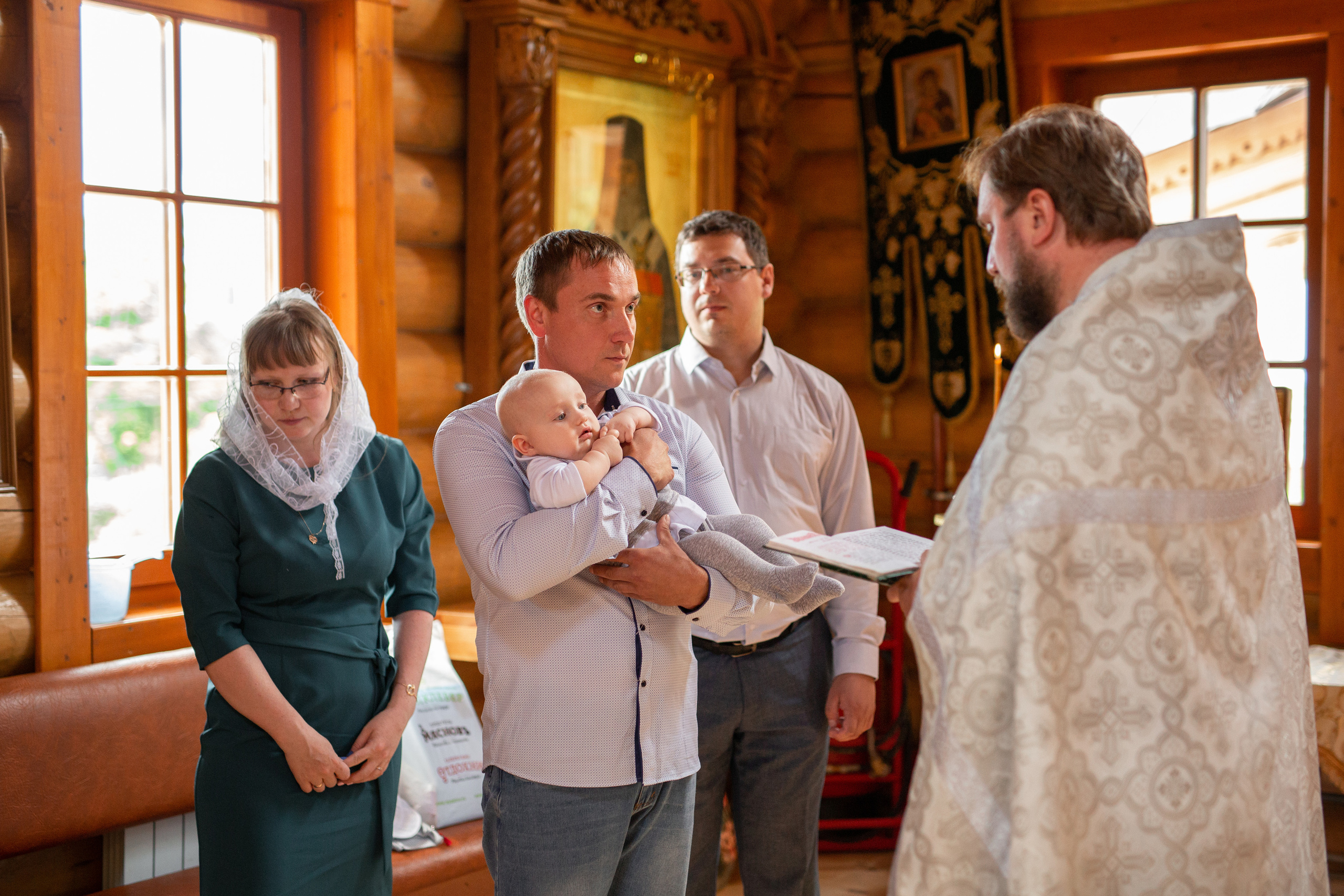 Крещение Михаила в Сартаково. Фотограф беременности и семейный фотограф в Нижнем Новгороде Мила Шелест