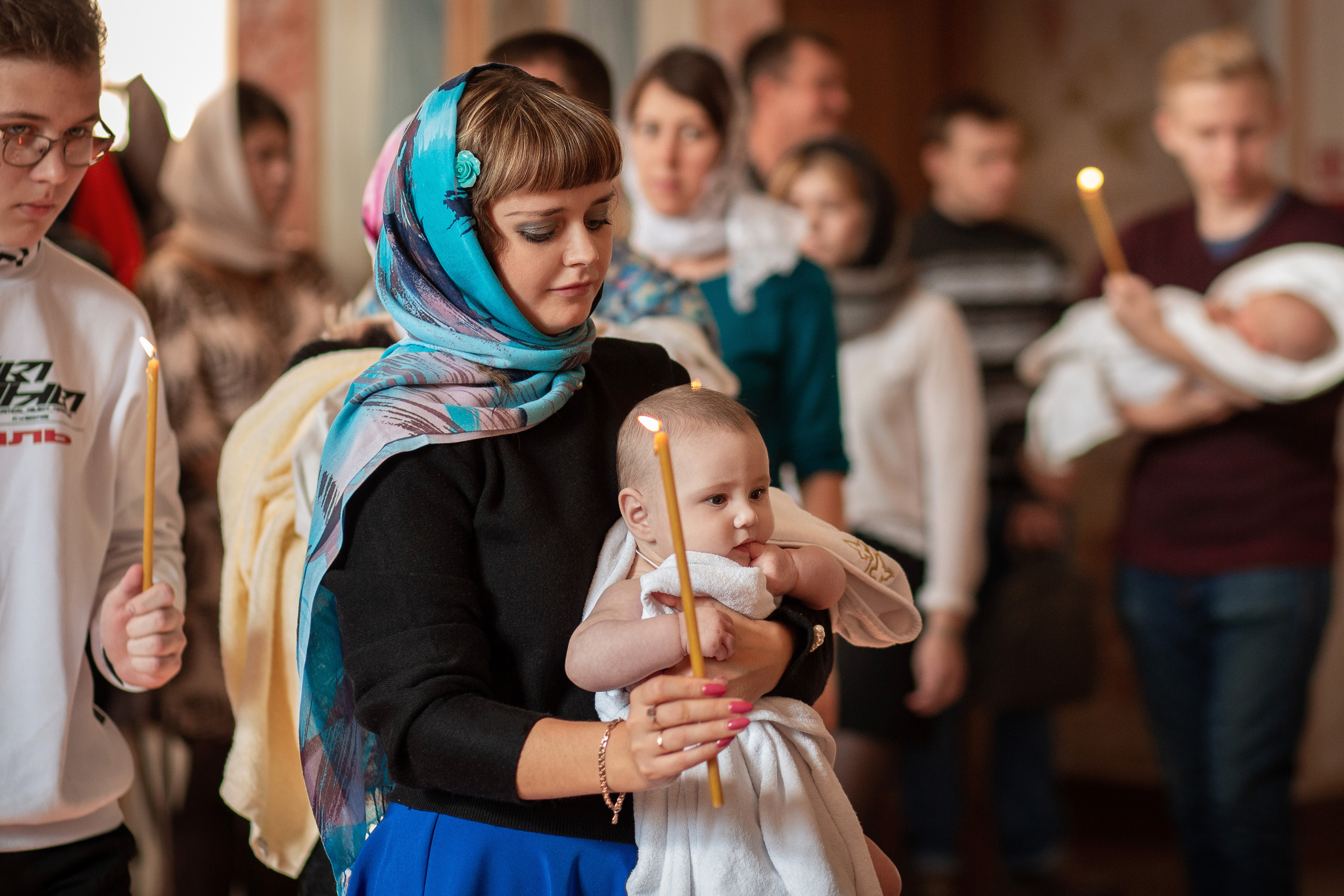 Крещение Ксюши г. Бор. Фотограф беременности и семейный фотограф в Нижнем Новгороде Мила Шелест