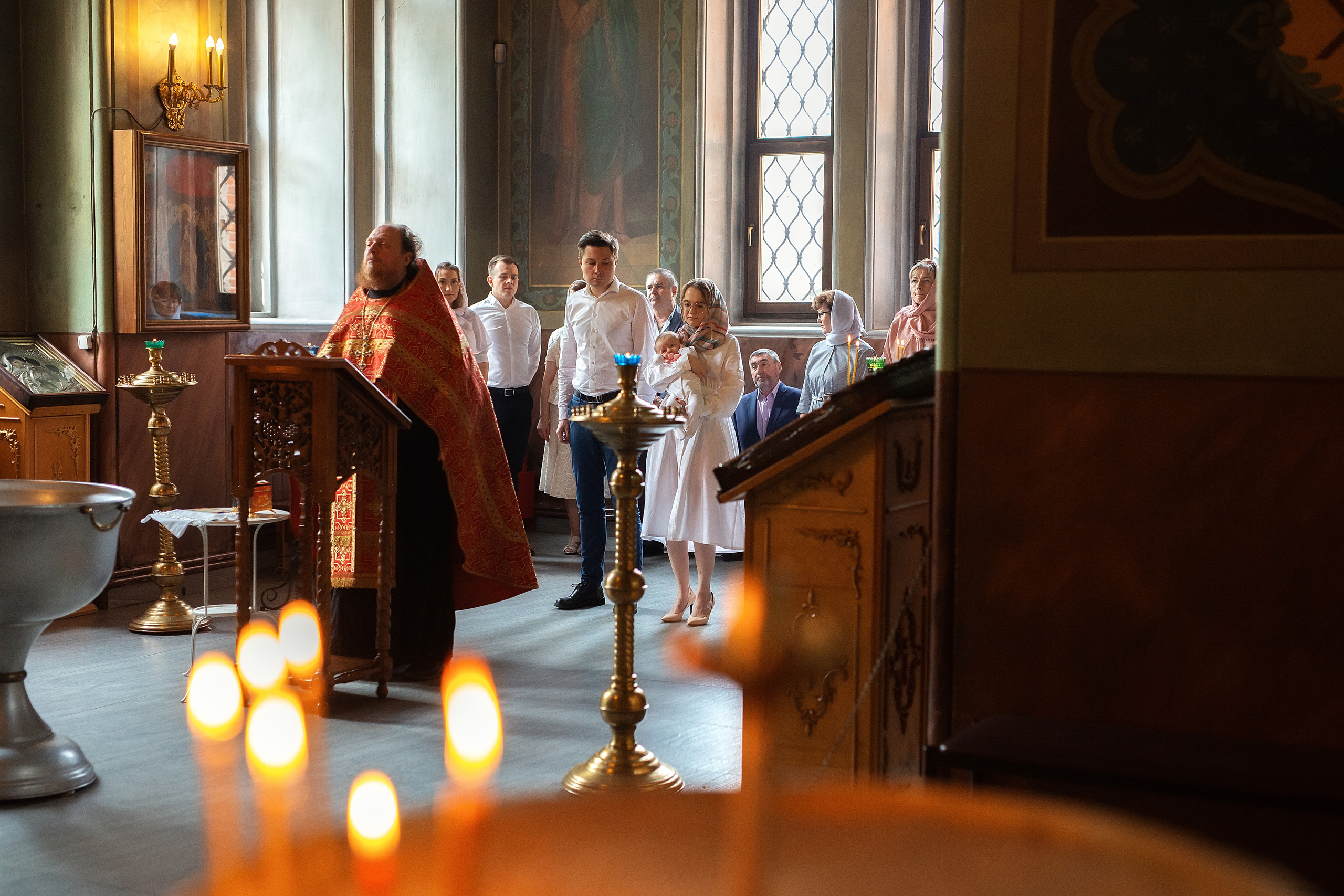 Крещение. Фотограф беременности и семейный фотограф в Нижнем Новгороде Мила Шелест