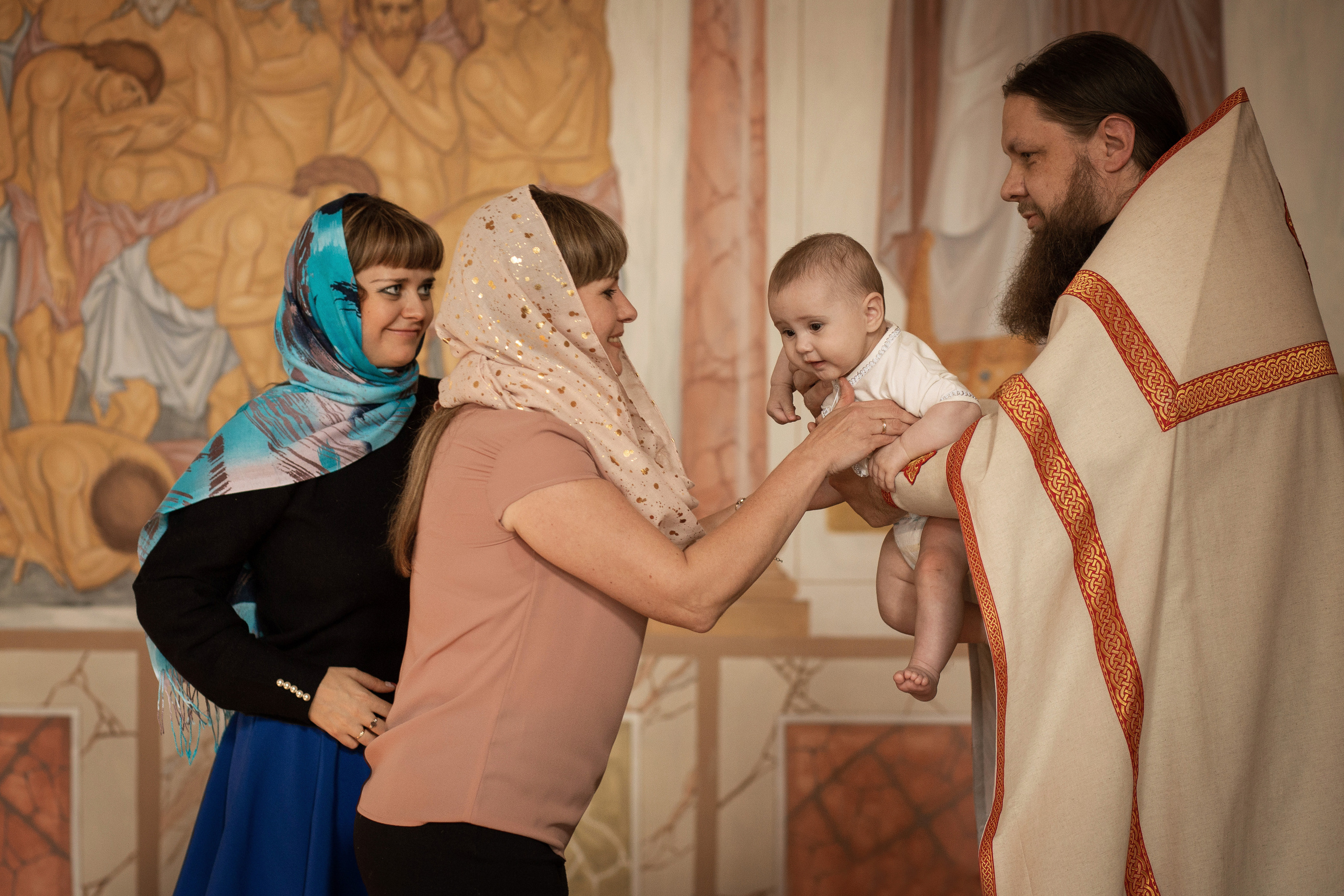 Крещение Ксюши г. Бор. Фотограф беременности и семейный фотограф в Нижнем Новгороде Мила Шелест