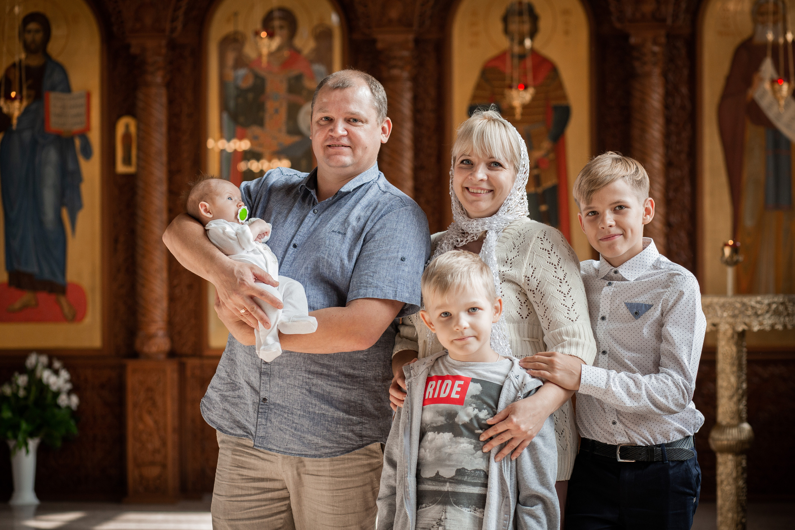 Крещение. Фотограф беременности и семейный фотограф в Нижнем Новгороде Мила Шелест